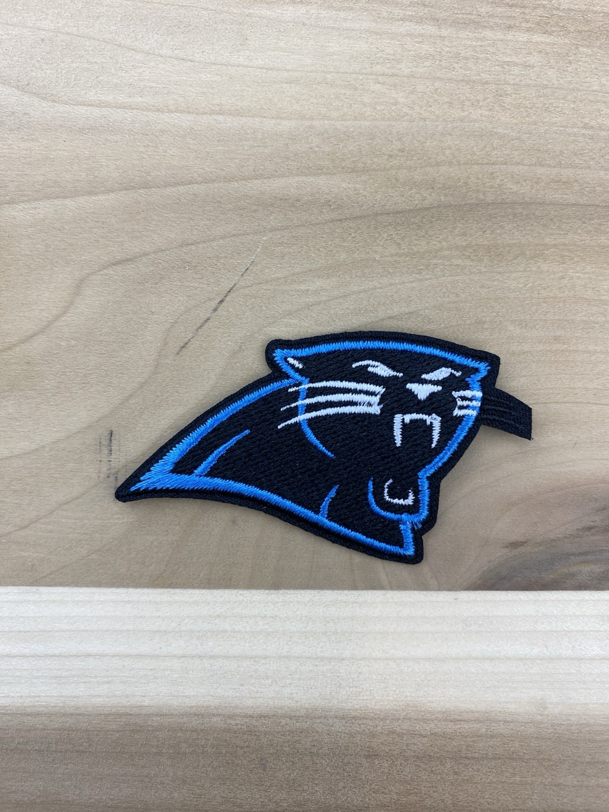Carolina Panthers Embroidered Iron On Patch 2.5"x1.5"