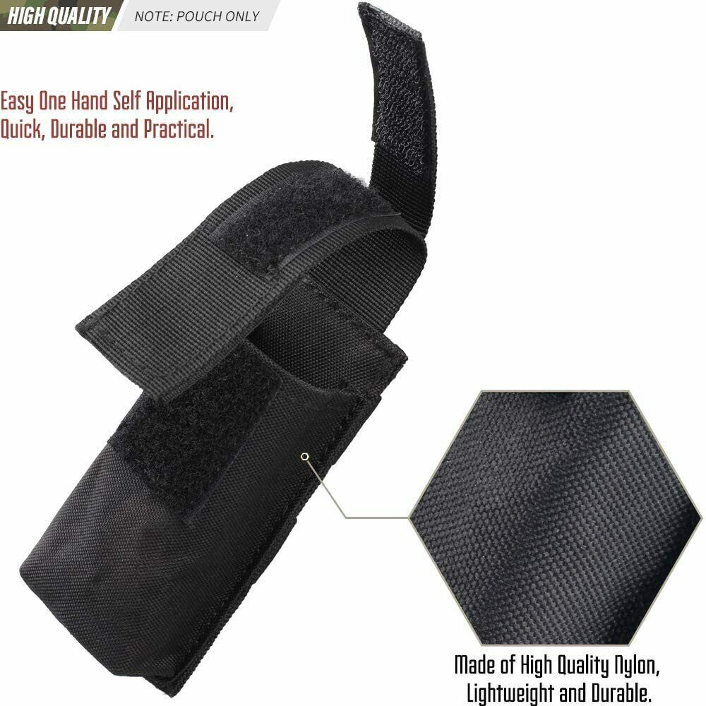 Tactical Molle Durable Tourniquet Pouch with Secure Snap and Hook & Loop Closure