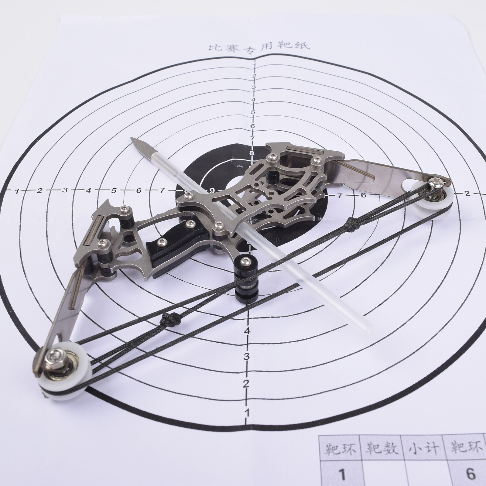MINI Bow Archery Compound Bow w/12 Arrows for Hunting Shoot Target Practise