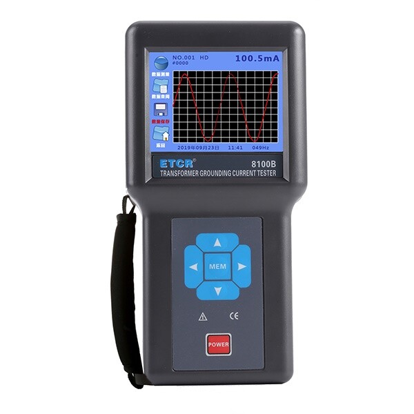 ETCR8100B Transformer Core Earth Current Tester Color Touch LCD Screen ✦KD