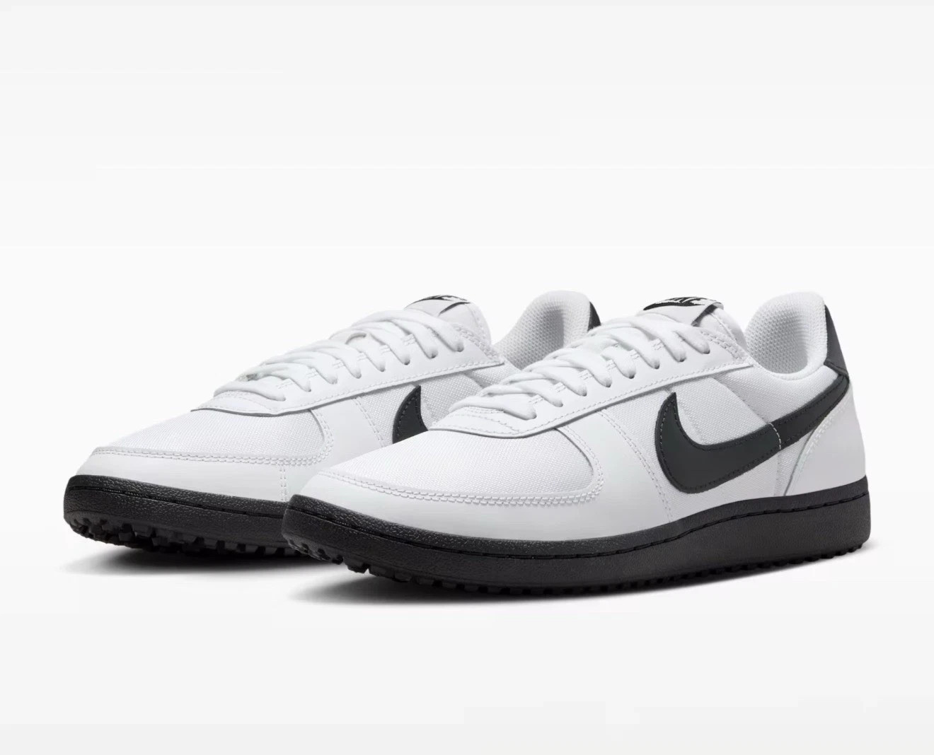 Nike Field General LTR Leather Men's Shoes White Black Sail IF1738 100
