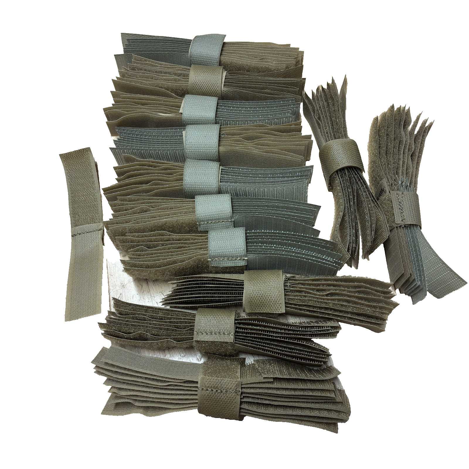 10pk 1" MOLLE Backpack Webbing Strap Keeper, Comms routing, Hydration Tube USA