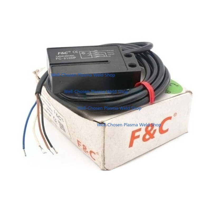 1 Pc. New F&C FC-2100P Label Sensor PNP Photoelectric Switch Free Shipping