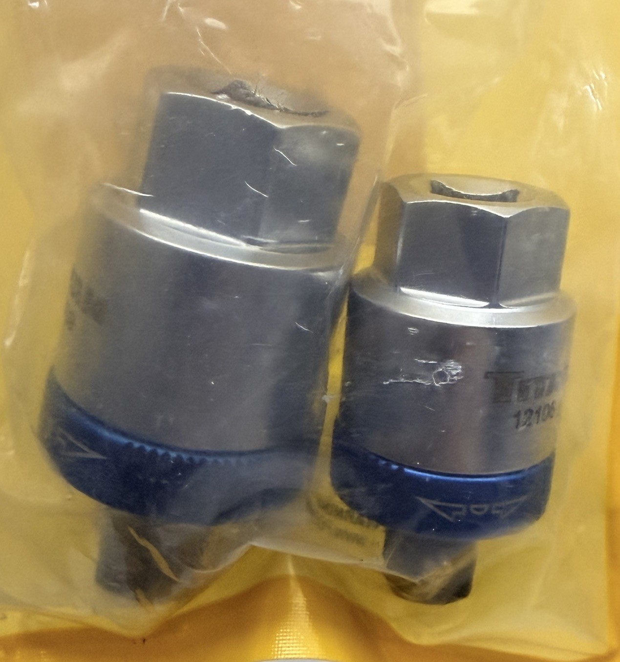 Titan 12192 - 2-Piece Torque Ratchet Adapter, Includes 3/8" and 1/2" set