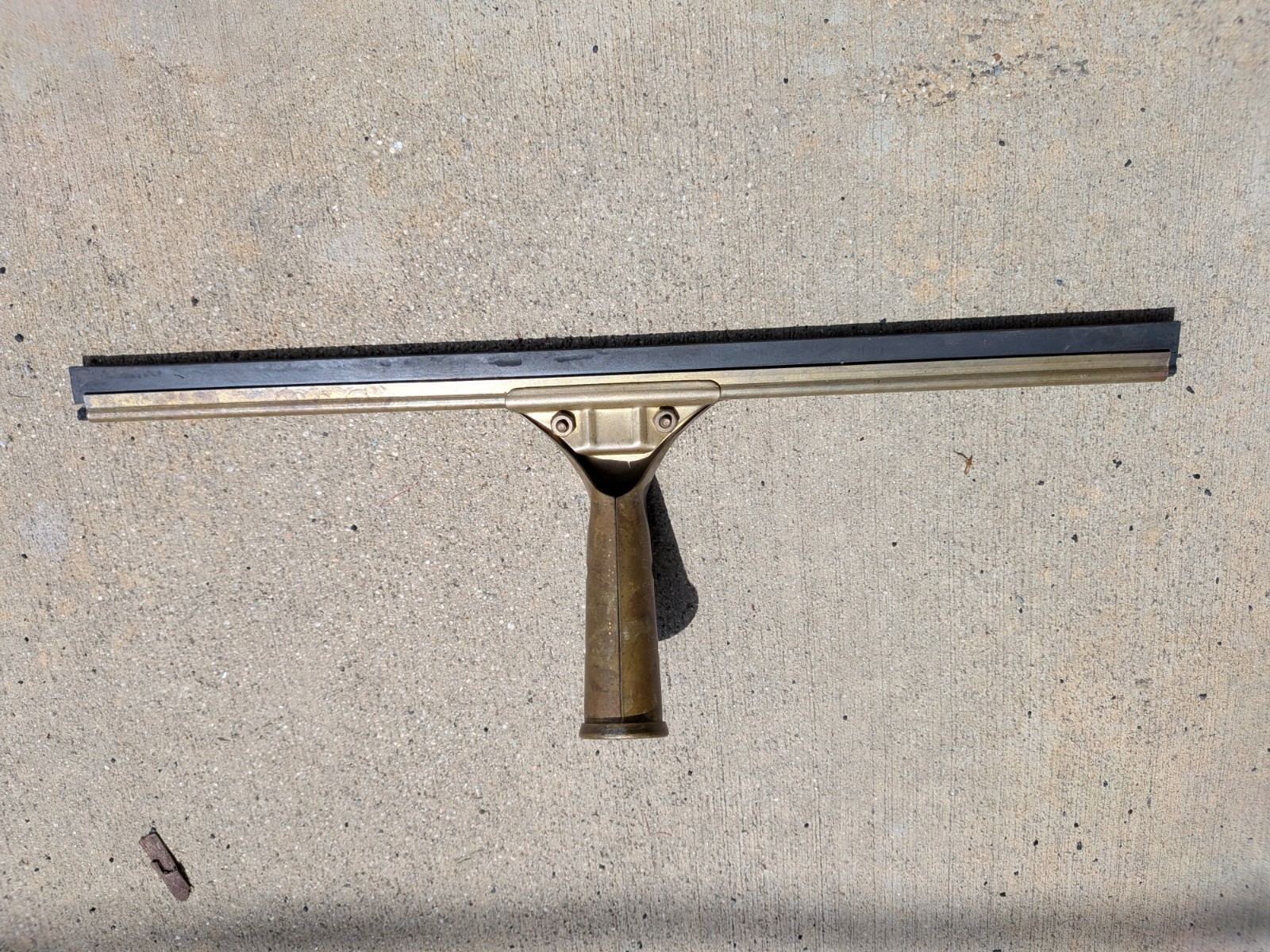 Ettore Complete Master Brass Squeegee 16 Inch