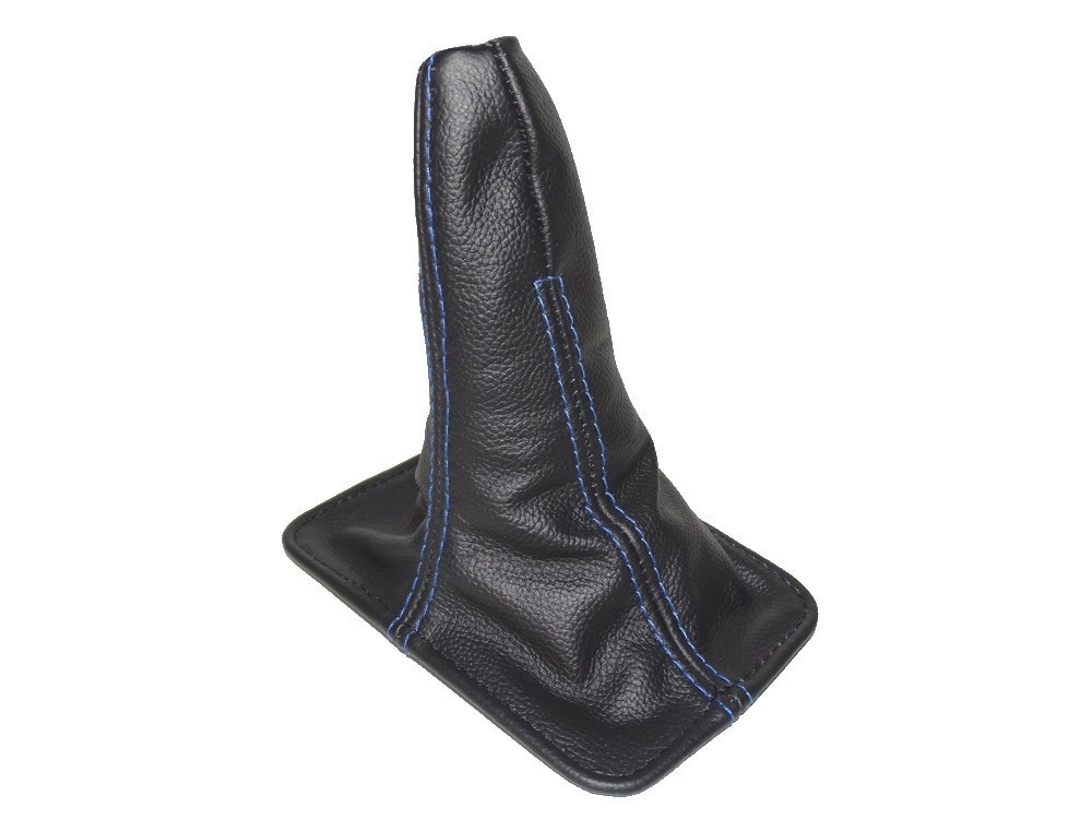 Gear Boot with Frame For Toyota Celica T200 1994-1998 Real Leather Blue Stitch
