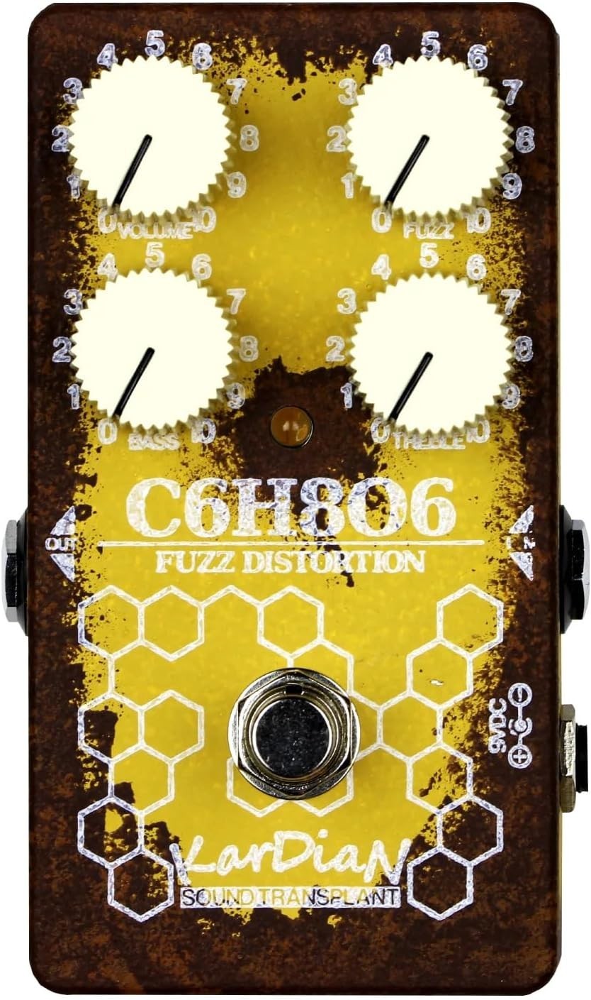 KarDiaN / C6H8O6 "Vitamin C" Fuzz Push Button New
