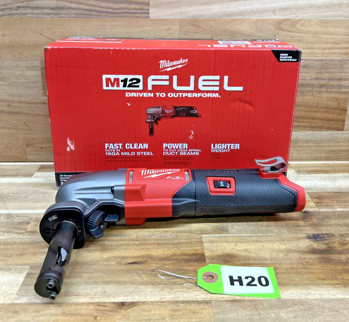 Milwaukee 2476-20 M12 FUEL 16 Gauge Variable Speed Nibbler H20
