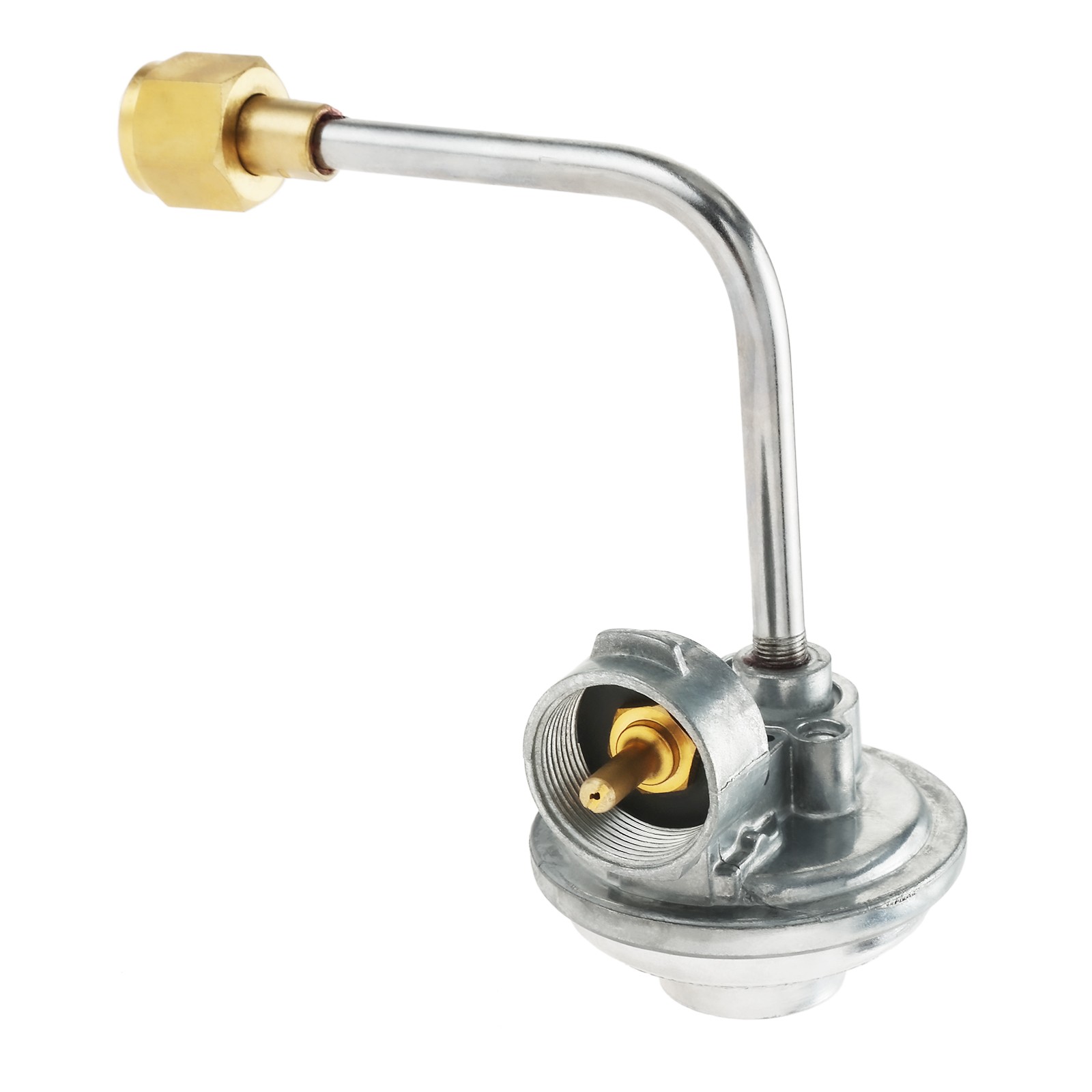 1LB Propane Regulator with 3/8" Female Adapter Swivel Flare Grill Stove Fittings