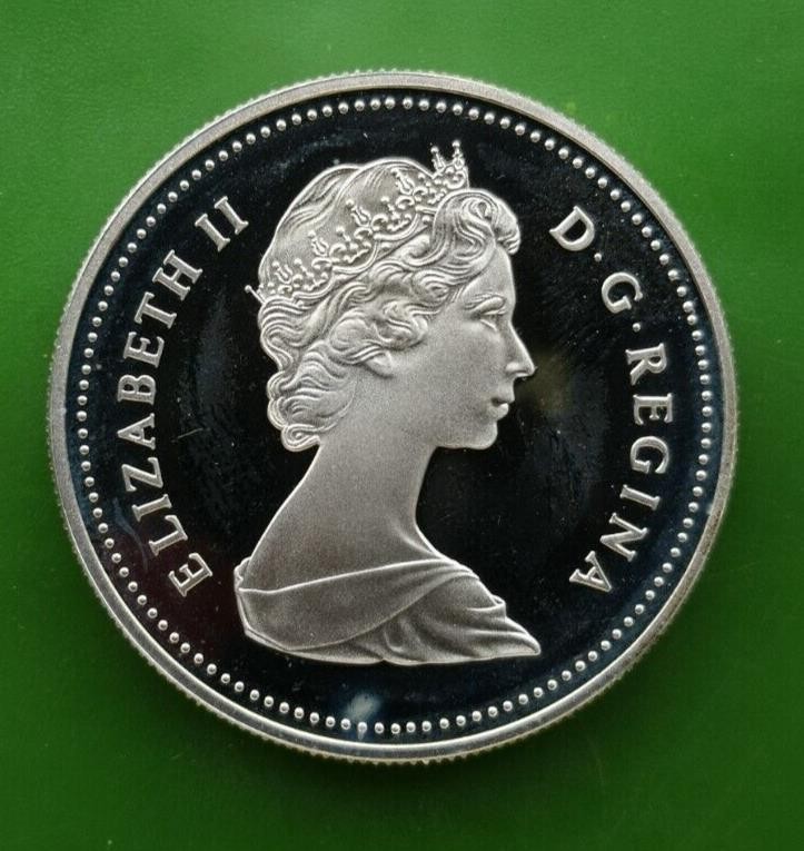 1984 Canada 50% Silver Dollar Coin #3114