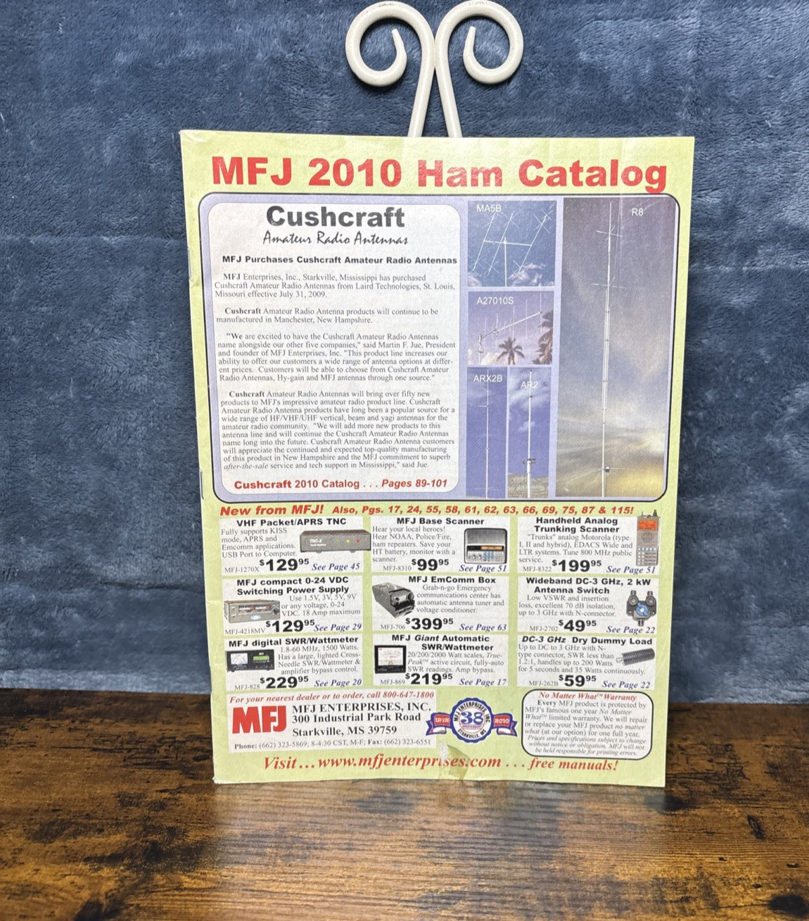 MFJ and Ameritron 2010 Ham Radio Catalog, Good Condition