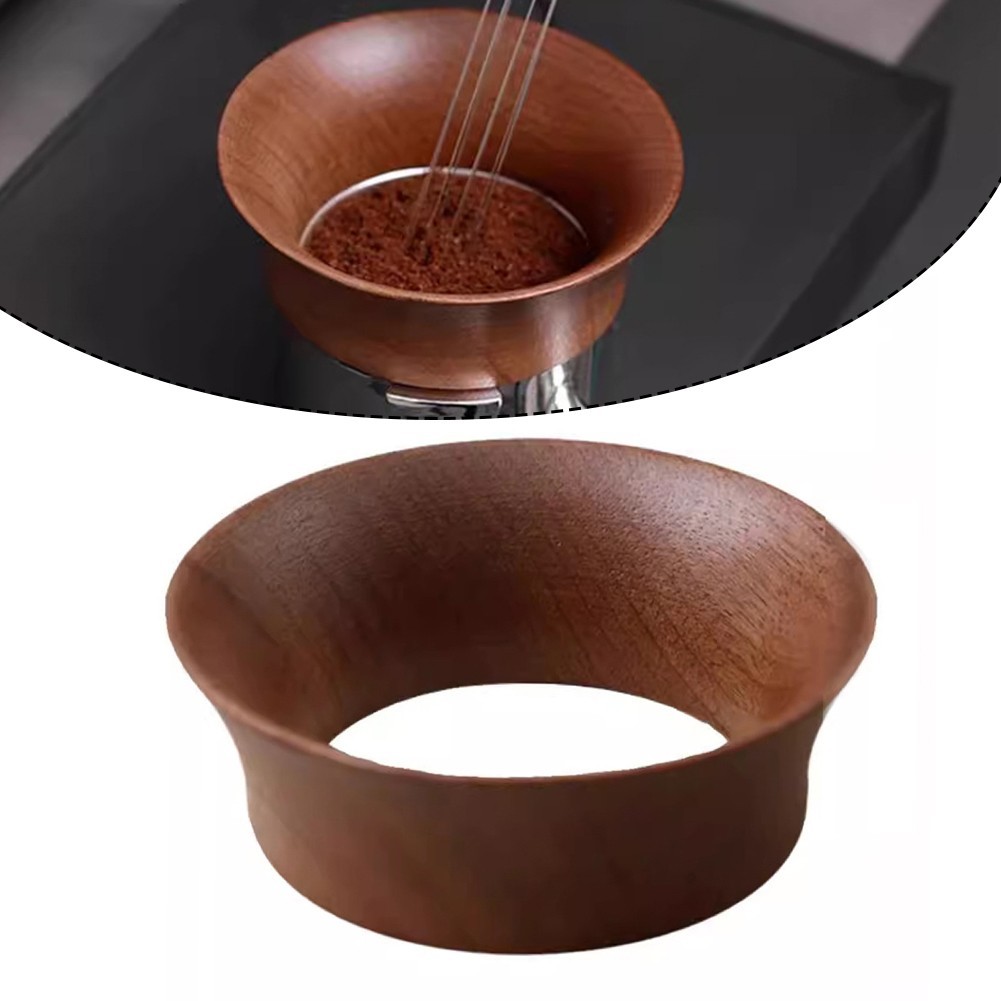 Part Name Brown Fit Magnetic Wood Portafilter  for RING Portafilter Replacement