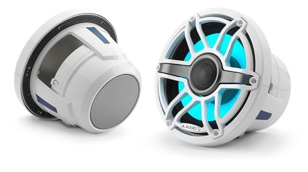 JL Audio M6-770X-S-GwGw-i 7.7 " 2-Way Marine Coaxial Speakers Pair