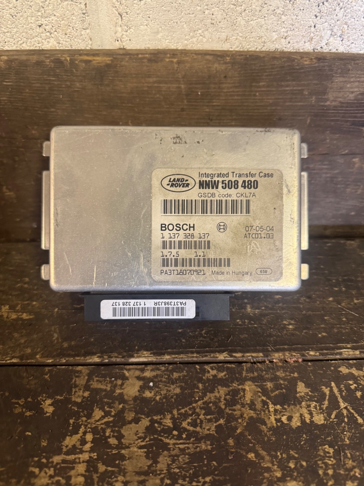 Discovery 3/Range Rover L322 Intergrated Transfer Case Module (NNW 508 480)