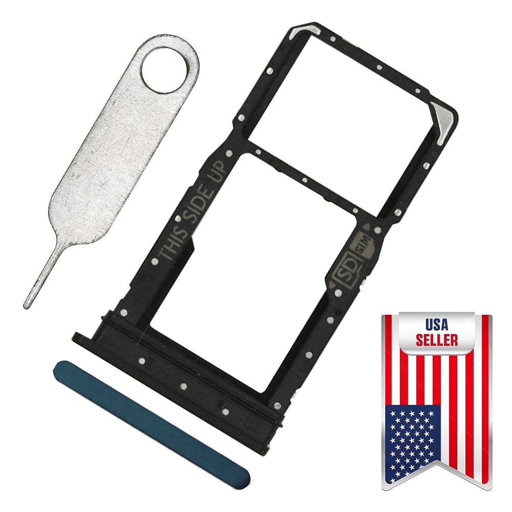 OEM SIM Tray MicroSD Card Holder Slot + Pin For Motorola Moto G Play 2026 XT2615