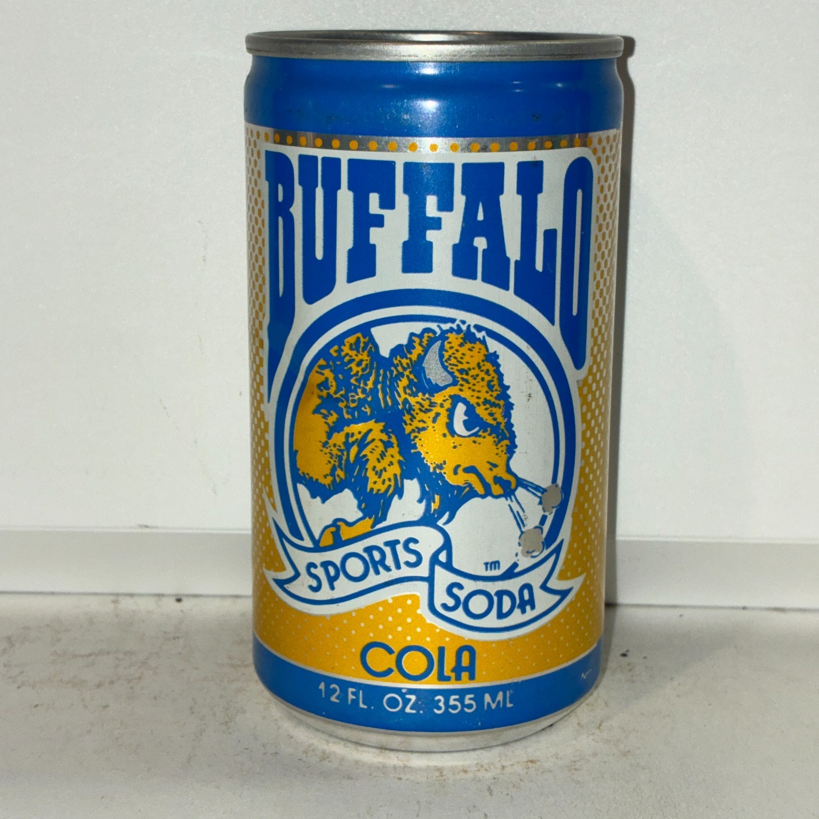 1984 Buffalo Sports Soda Cola can, Colorado Boulder football schedule