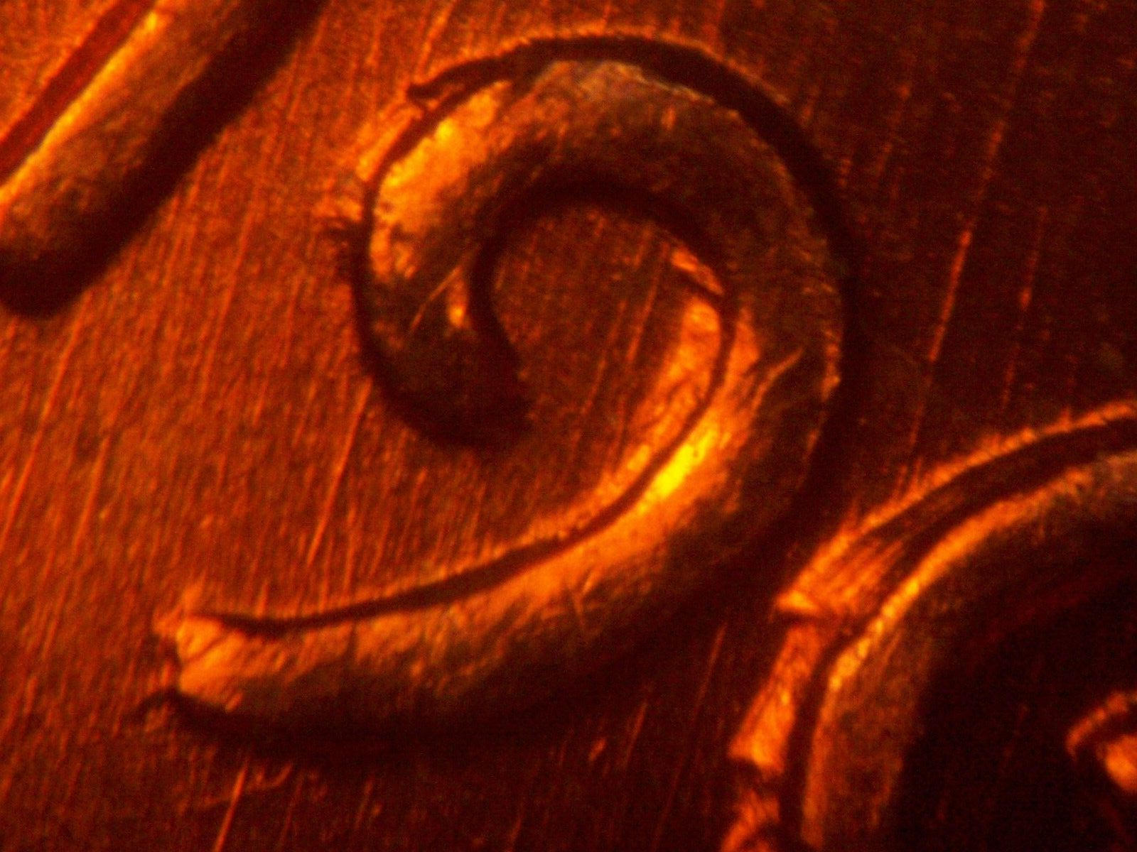 1960 P Die gouges on 6 and 9 of Date Lincoln Cent BU