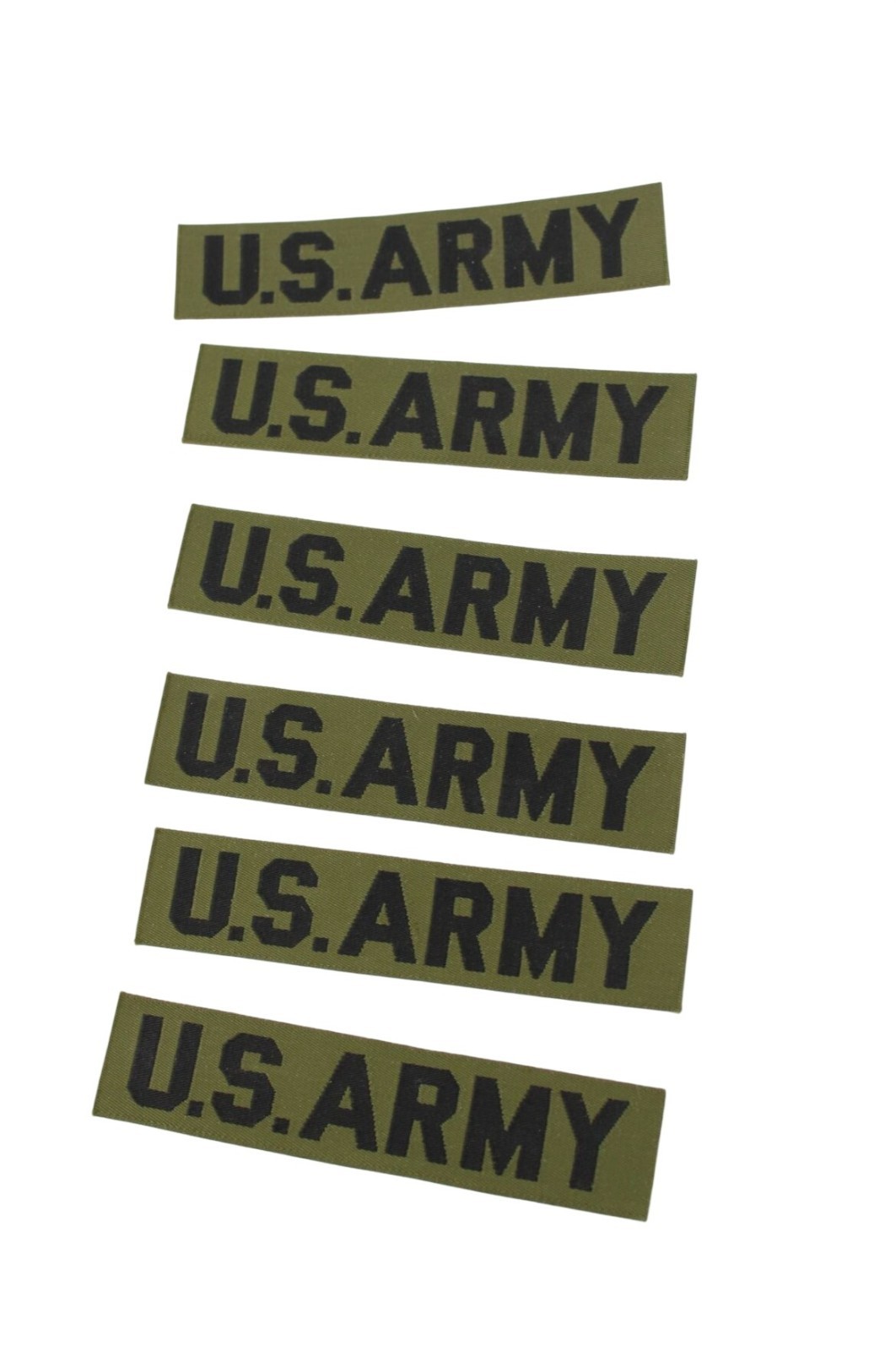 6 Army Branch Tapes Vintage 94364