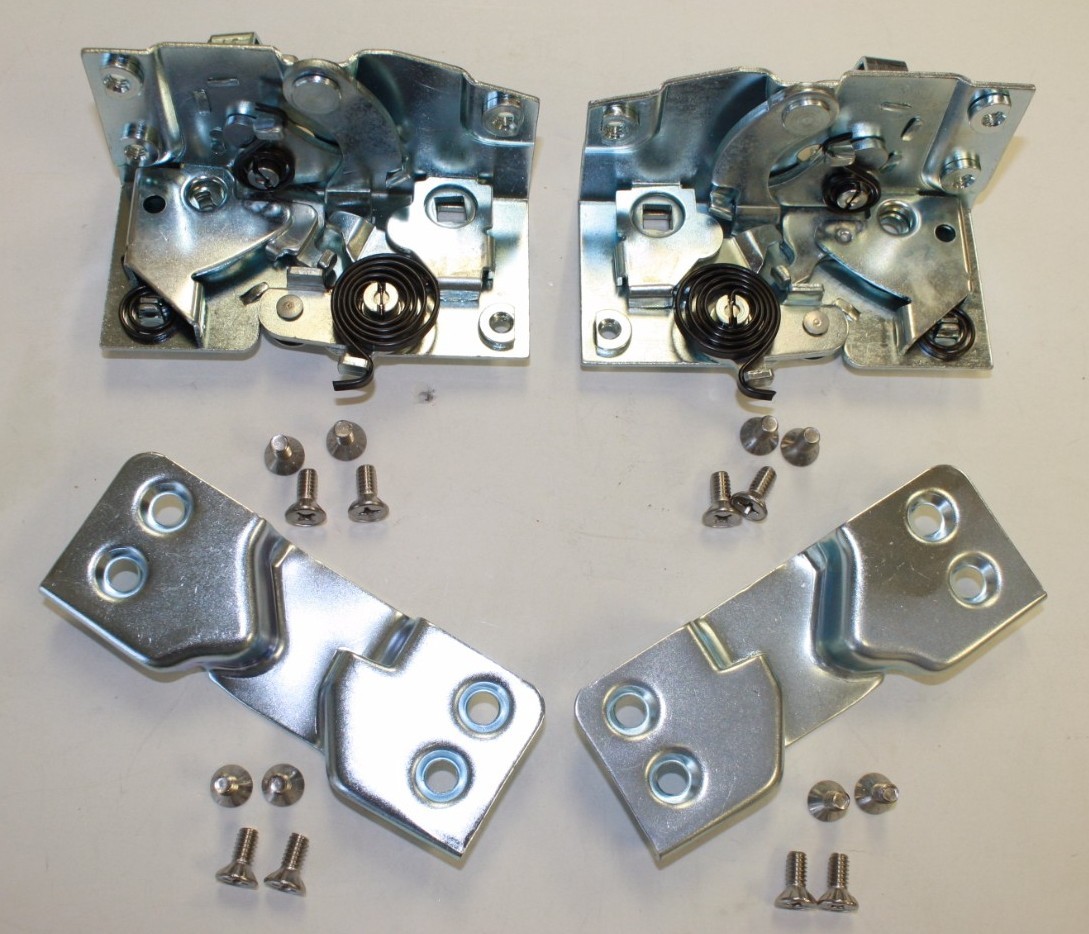 1947 1948 1949 1950 1951 CHEVROLET GMC TRUCK DOOR LATCH & STRIKER KIT W HARDWARE