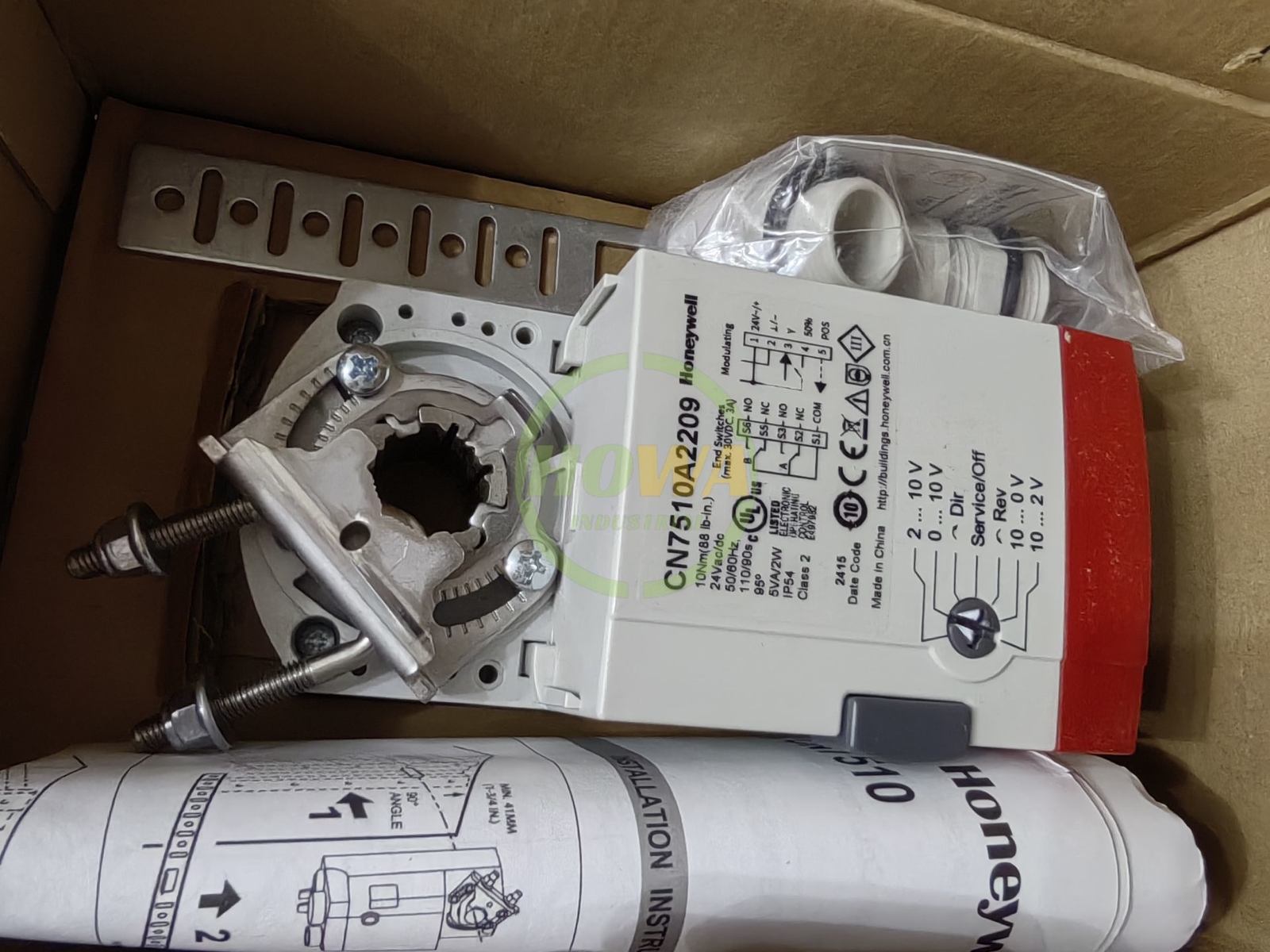 1/Piece NEW CN7510A2209 10NM Honeywell Electric Regulating Valve Damper Actuator