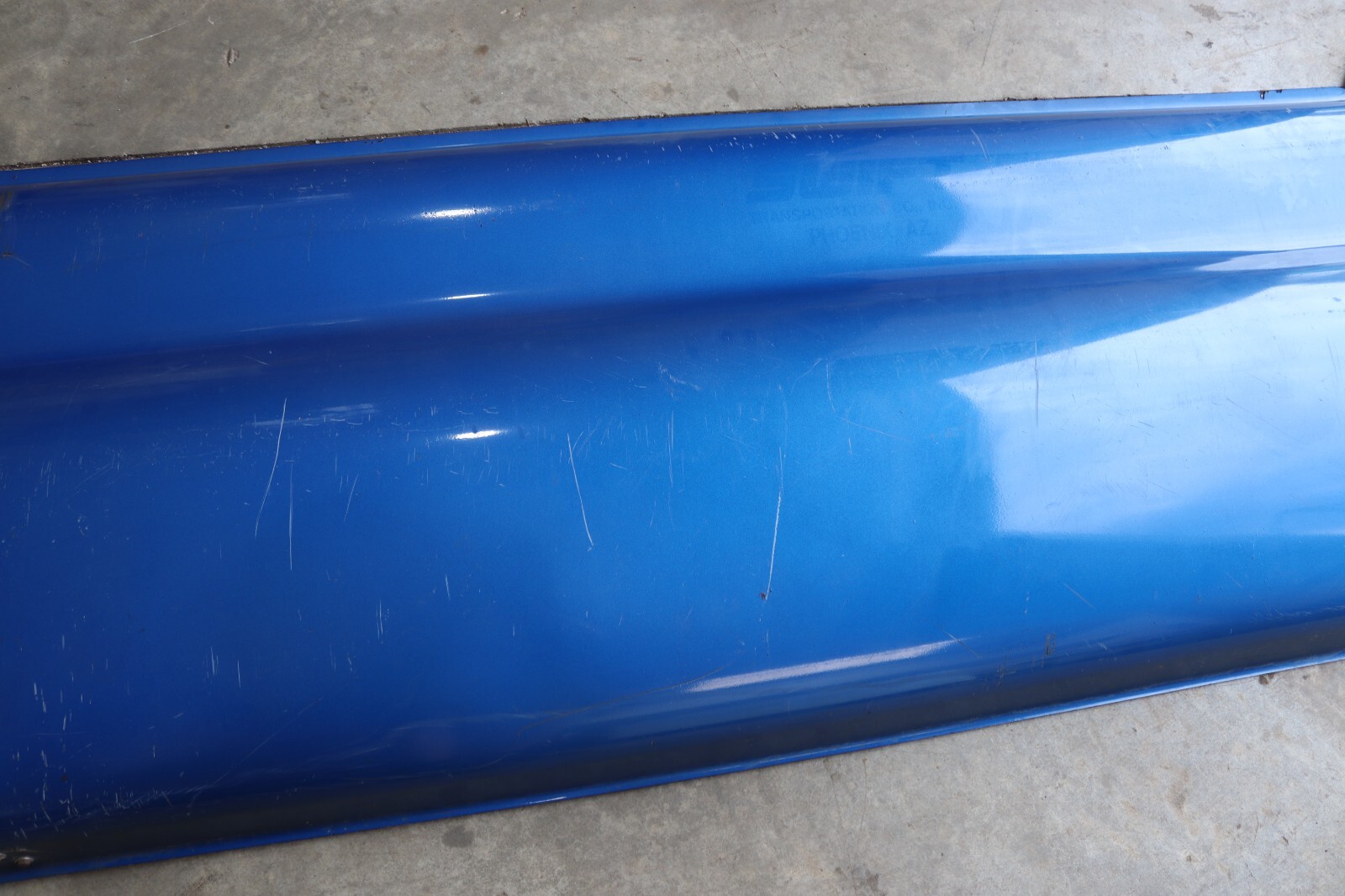 96-2010 KENWORTH T2000 LEFT DRIVER SLEEPER CAB MIDDLE FAIRING PANEL COVER OEM