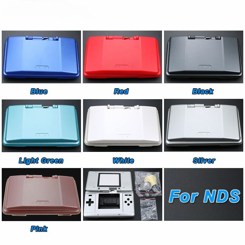 Replacement Shell Housing Cover Case With Button For Nintendo DS NDS 7 Colors