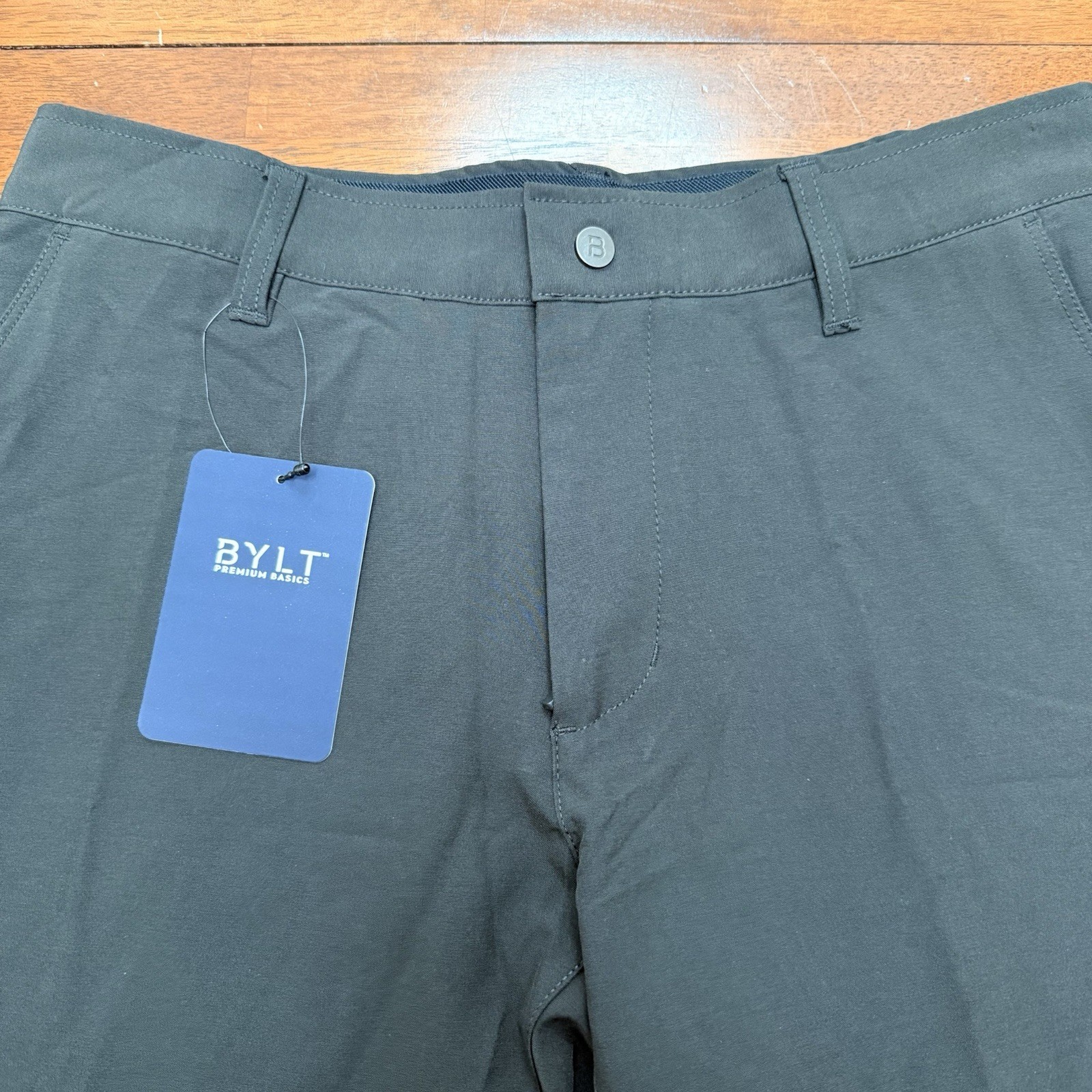 NWT BYLT Premium Basics Kinetic Short Men's Medium Black Golf Performance