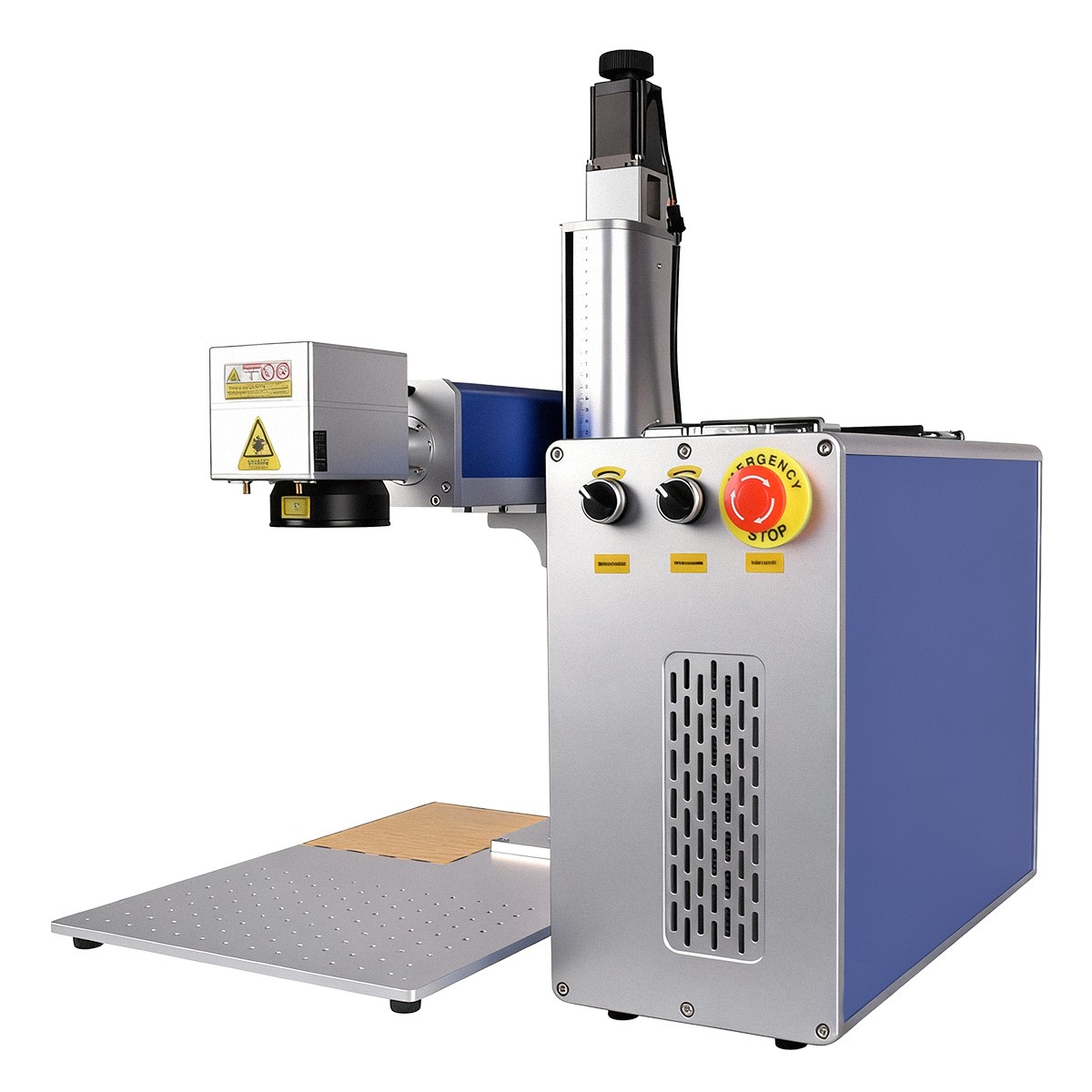 2.5D 200W JPT M7 Mopa Fiber Laser Marking Machine Metal Deep Relief Engraving