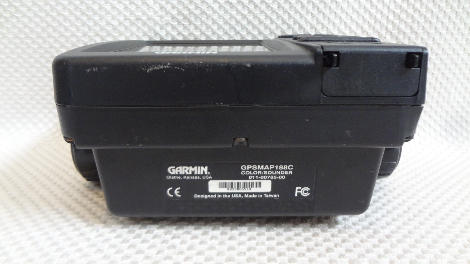 GARMIN GPSMAP 188C SOUNDER CHART PLOTTER FISHFINDER GPS w/ POWER KNOBS COVER