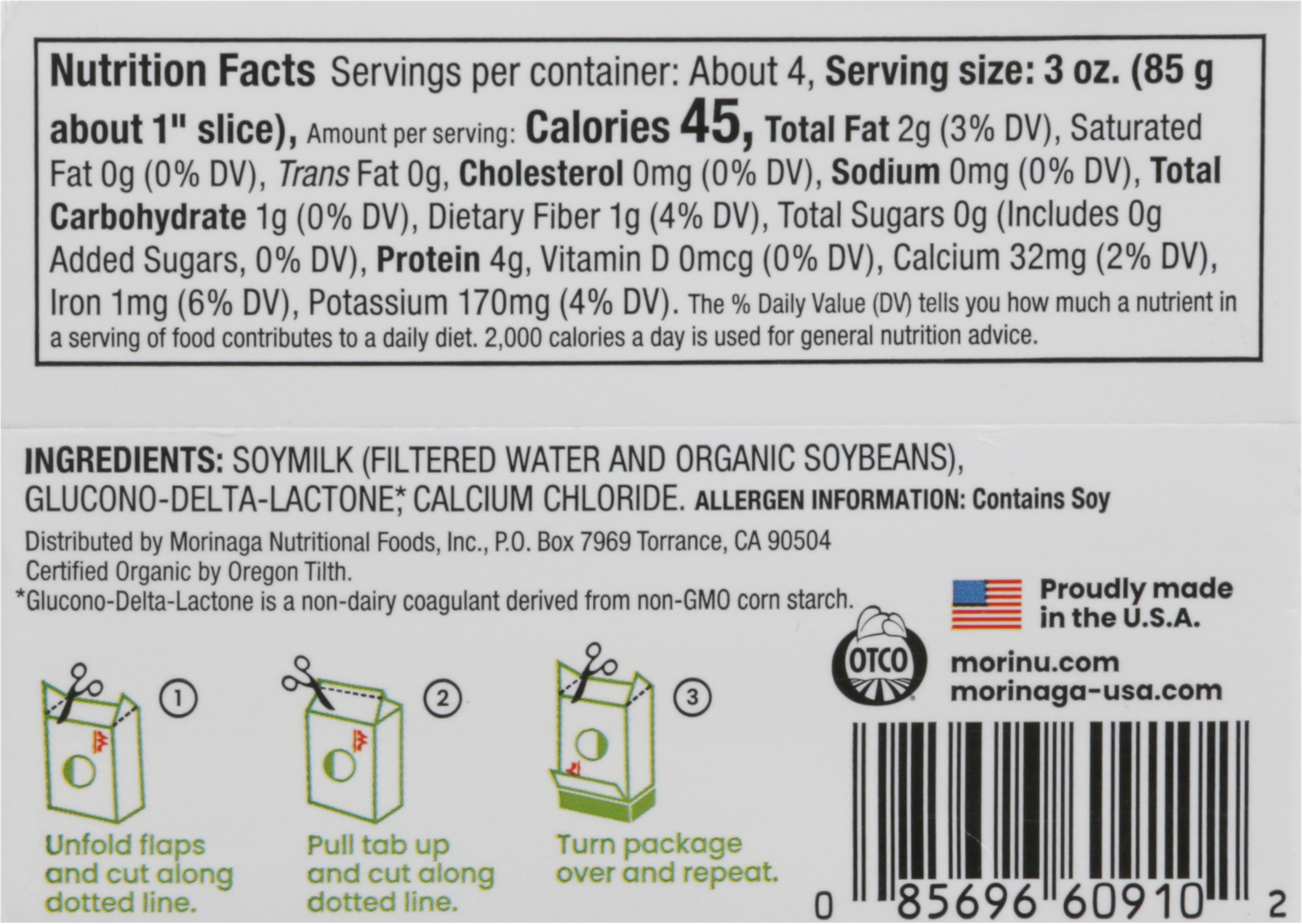 Mori-Nu Tofu Soft Organic 12 oz (Pack of 12)