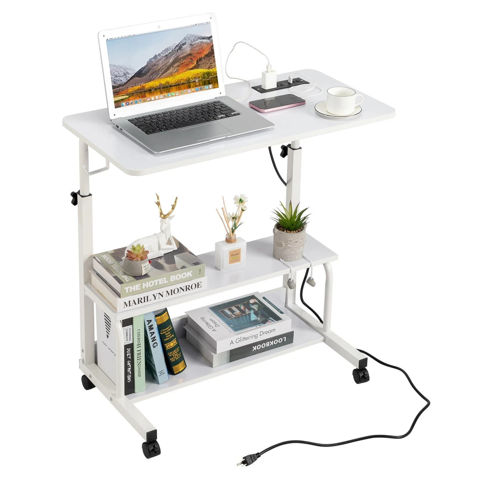 White Wood Grain P2 15MM Particle Board with Melamine Coating Adjustable Compute