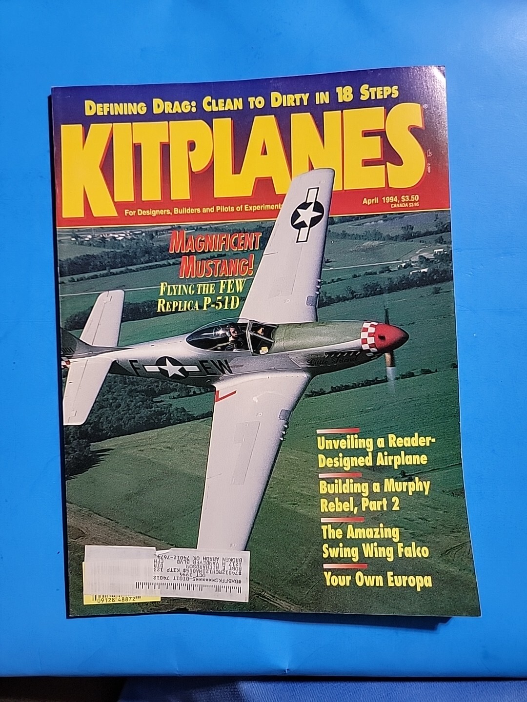 Kitplanes Magazine April 1994