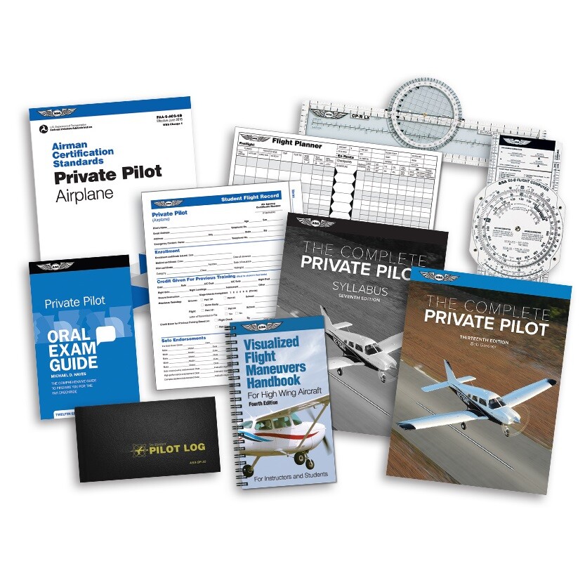 NEW ASA Student Pilot Kit (ASA-PPT-KT-1) - 2022