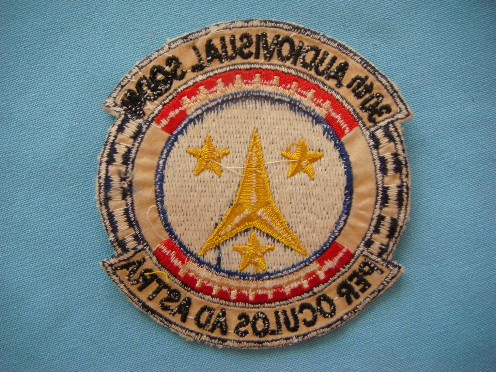 VIETNAM WAR PATCH, US AIR FORCE 30th AUDIOVISUAL SQUADRON