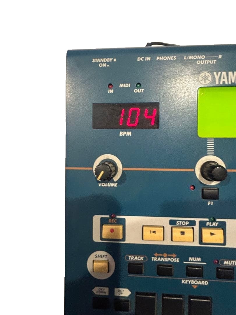 YAMAHA RM1X Music Sequencer Workstation Junk As-Is Powers On Untested