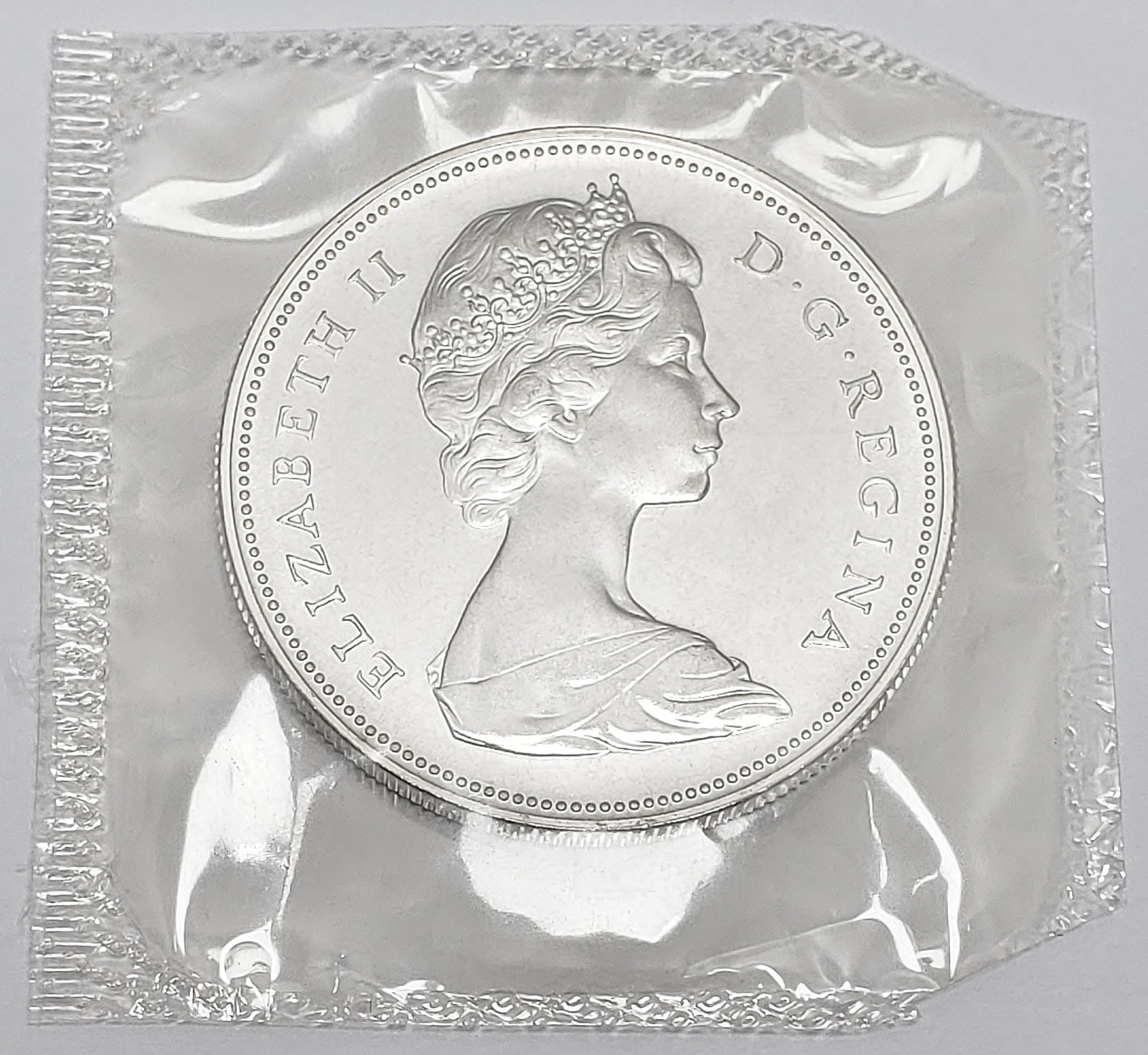 1966 Canada Dollar *80% SILVER* *BU - UNCIRCULATED MINT CELLO*