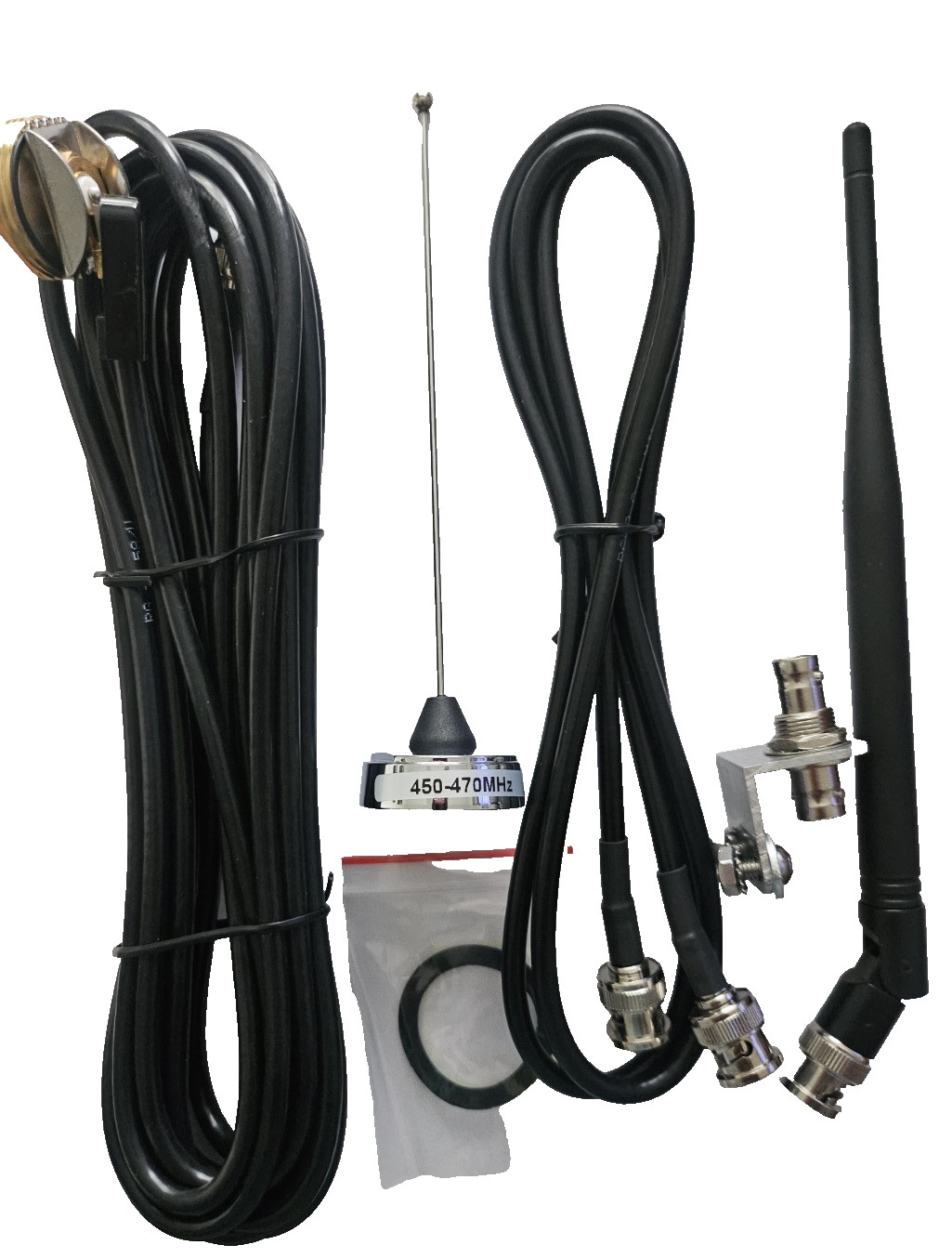 RACECAR RADIO ANTENNA KIT EXTENDED RANGE UHF SPOTTER AND CAR