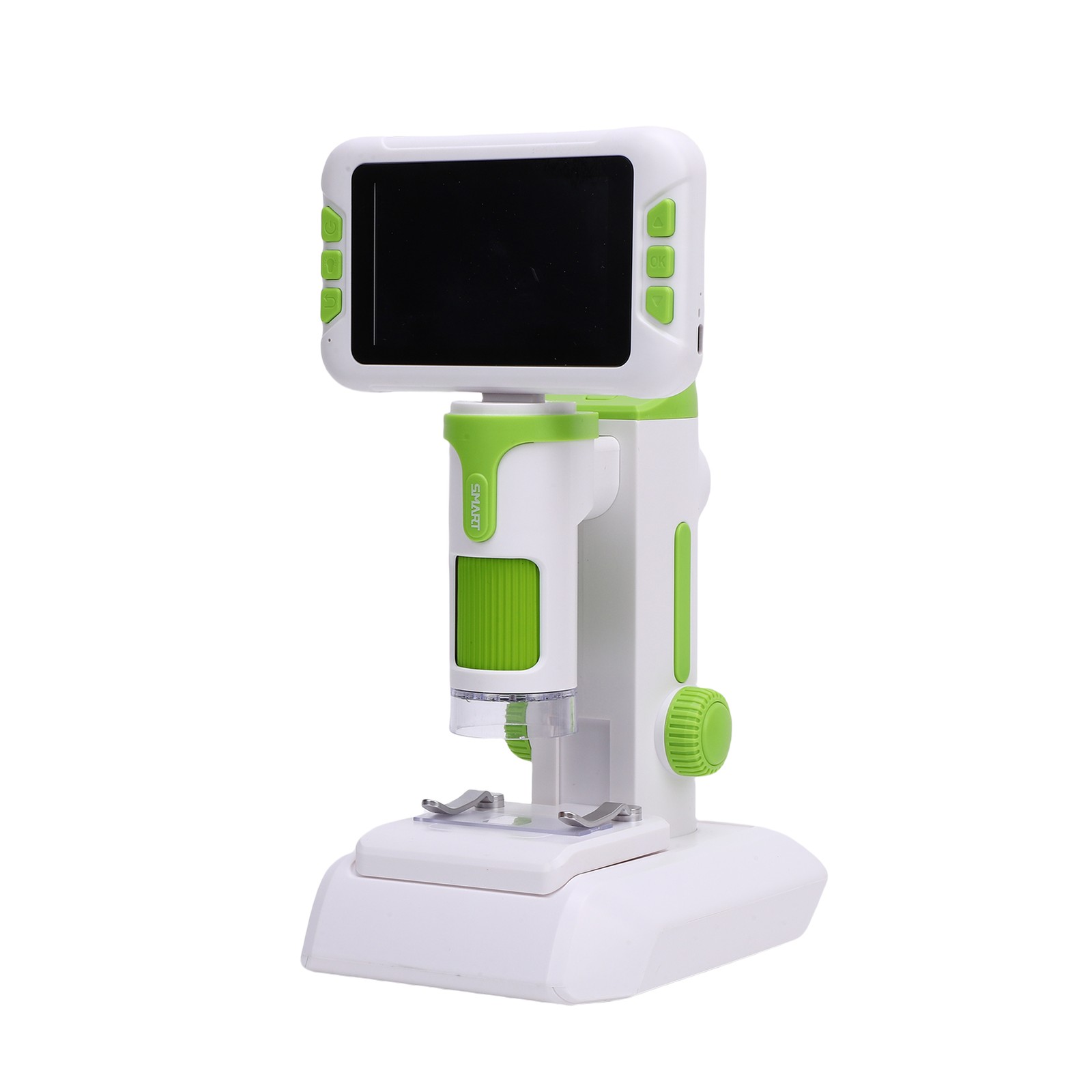 1600X Kids Digital Microscope - 4" 1080P Screen, Handheld Portable Science Kit