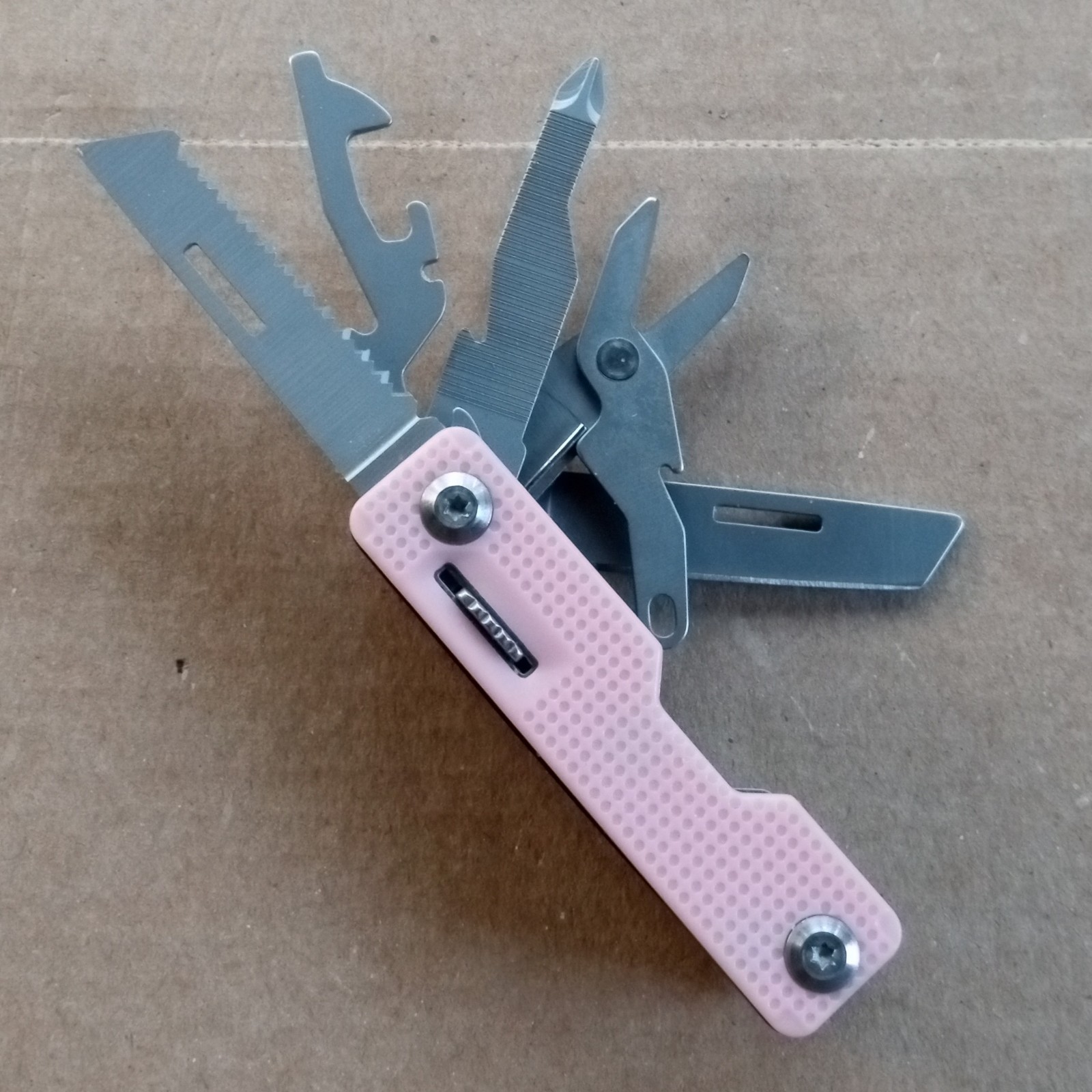 Fantasticar Pink Multitool Knife EDC