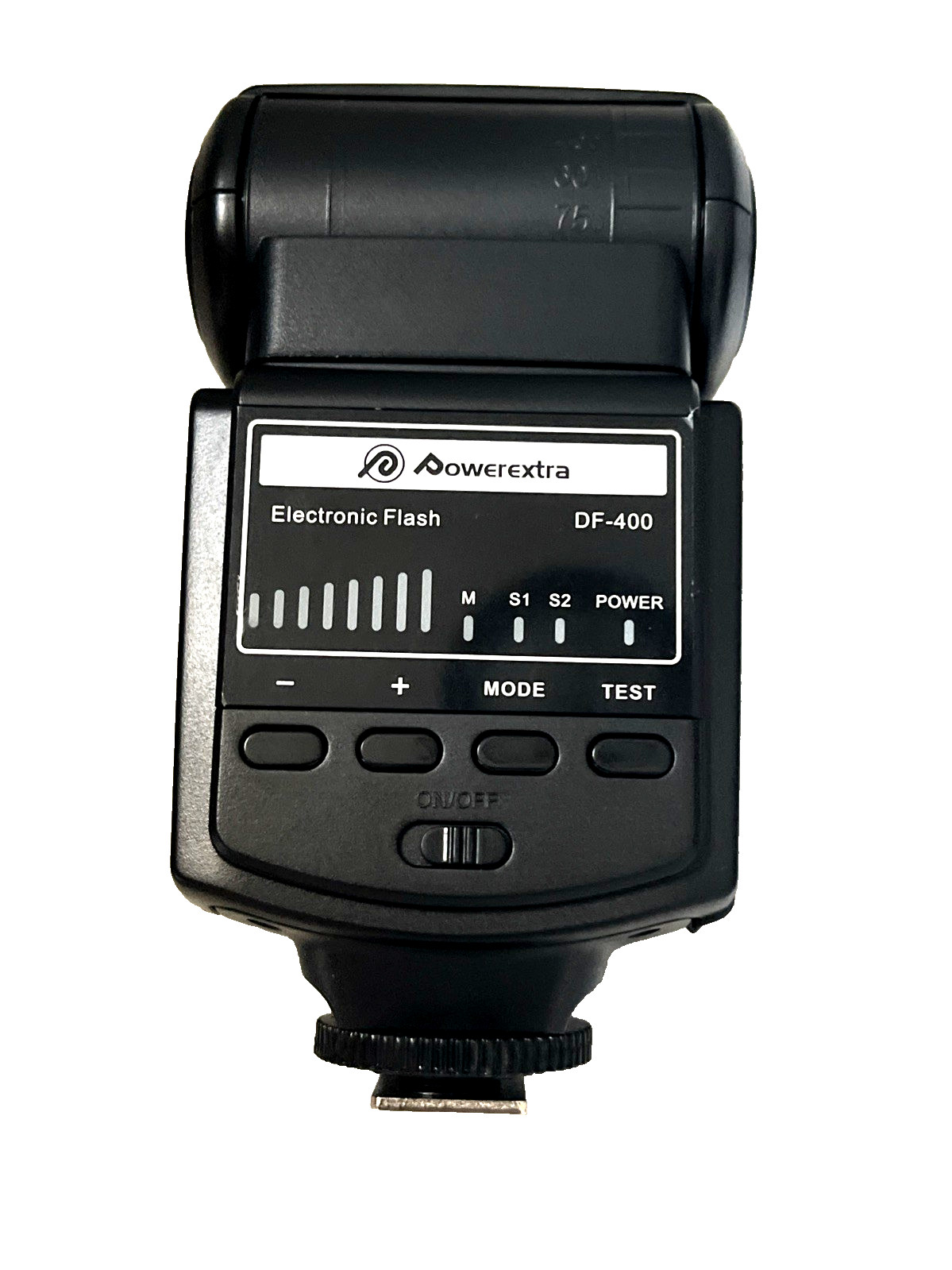 Power Extra Electronic Flash DF-400 Speed Light Universal Camera