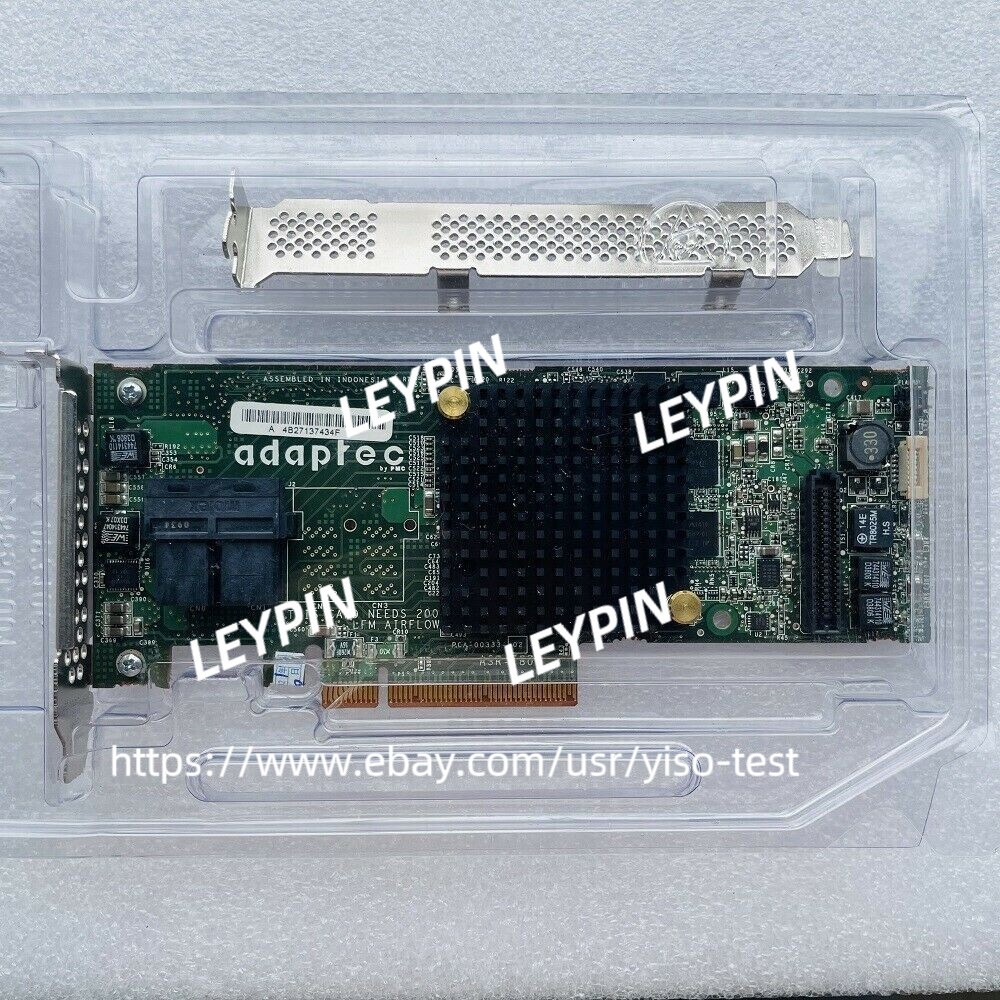 ASR-7805 Adaptec 2274100-R 6Gbps SAS SATA 1GB PCIe Gen3 Raid Controller Card