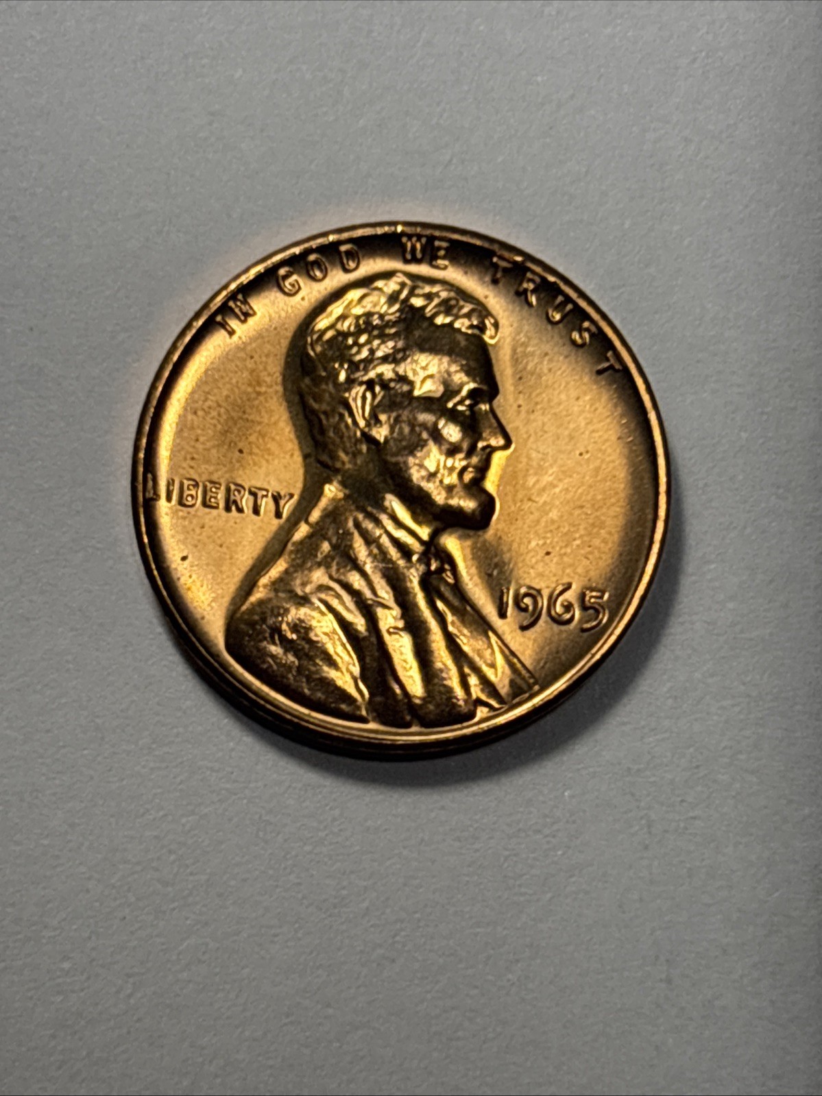 1965 SMS Special Mint  Lincoln Memorial Cent GEM UNC