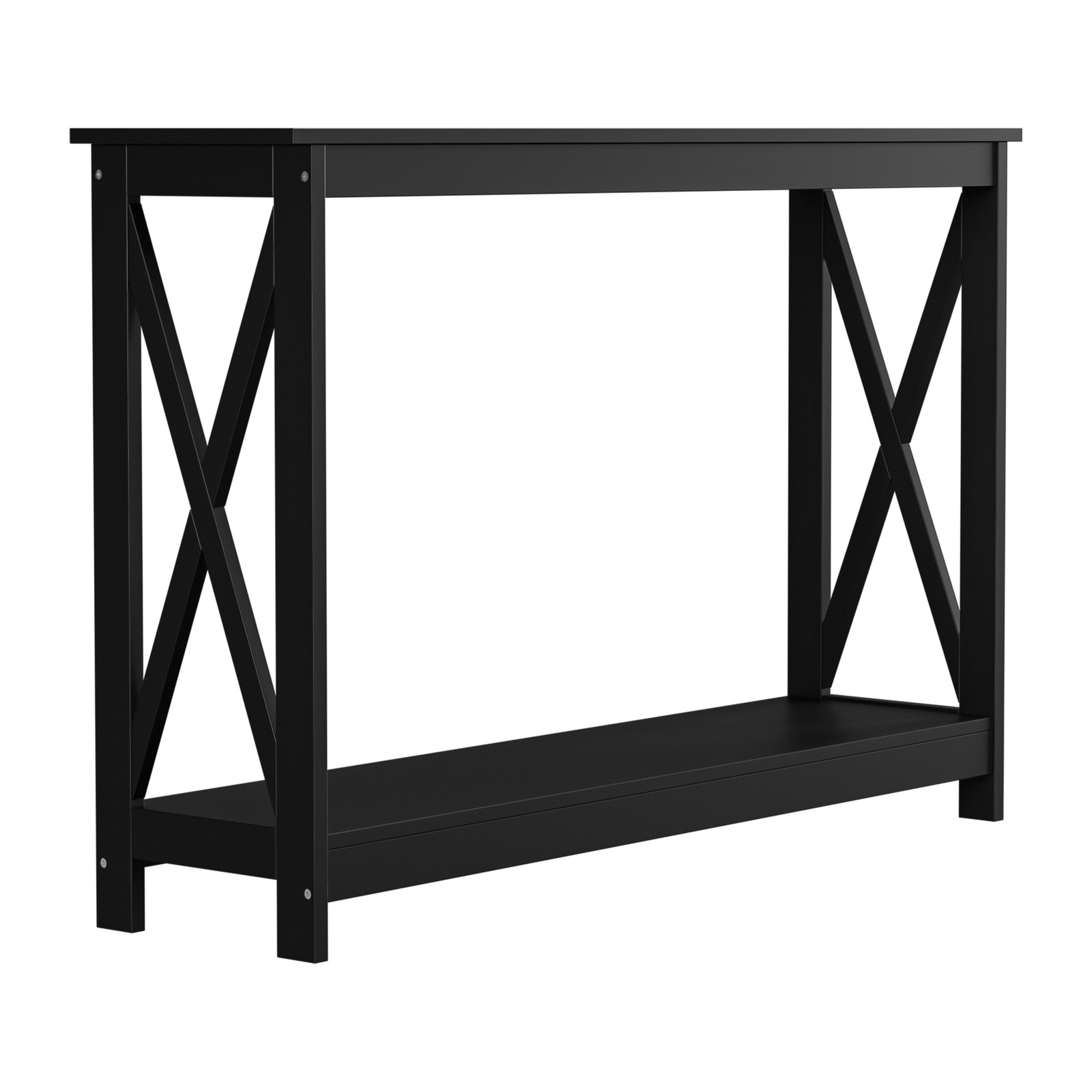 Console Table Along Bed Accent Side Stand Display Storage Shelf Entryway 47inch