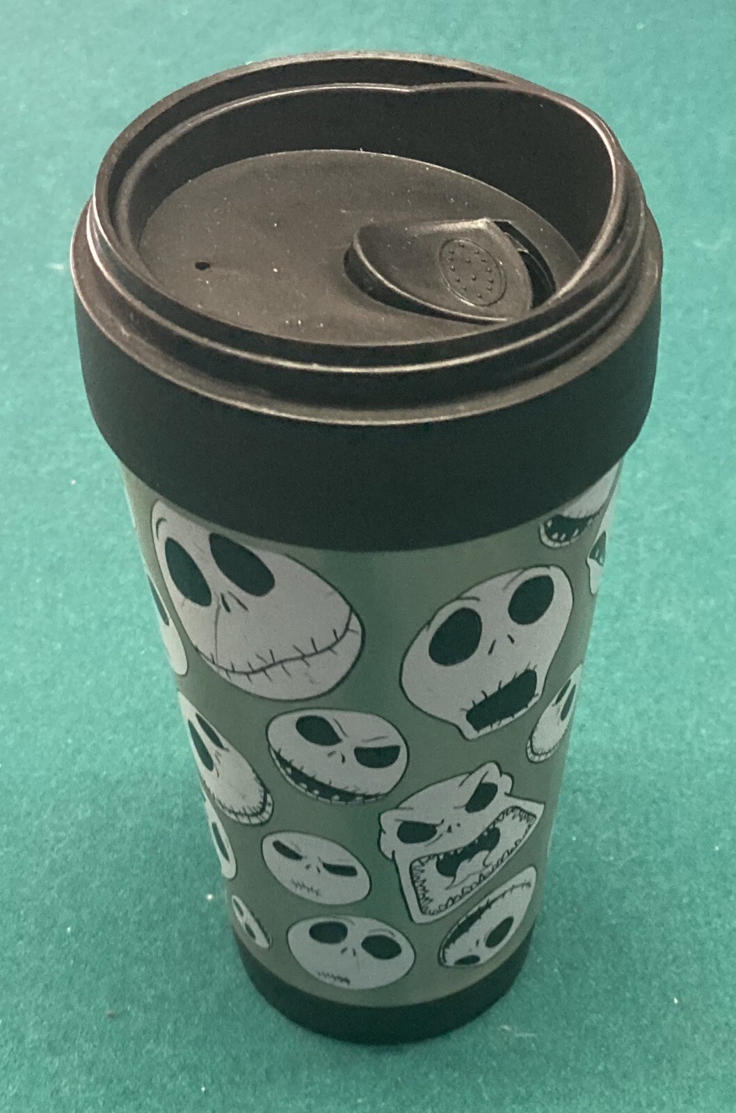 Nightmare Before Christmas 12oz Tumbler. Color Gray. Comes w/ Lid. Brand New!