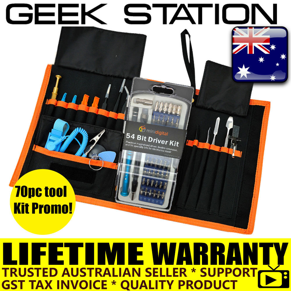 70pc pro tool kit for mobile phone repair including iphone ipad samsung macbook