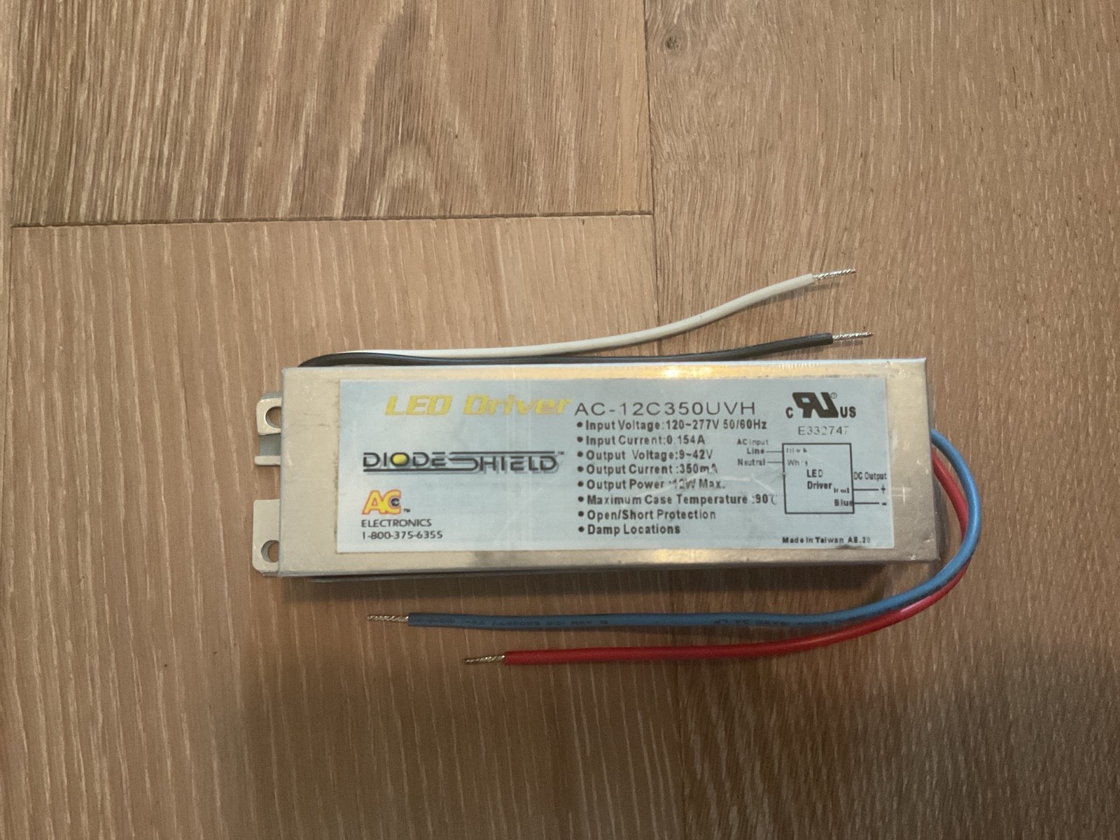 AC Elecronincs LED Driver AC-12C350UVH Free Shipping