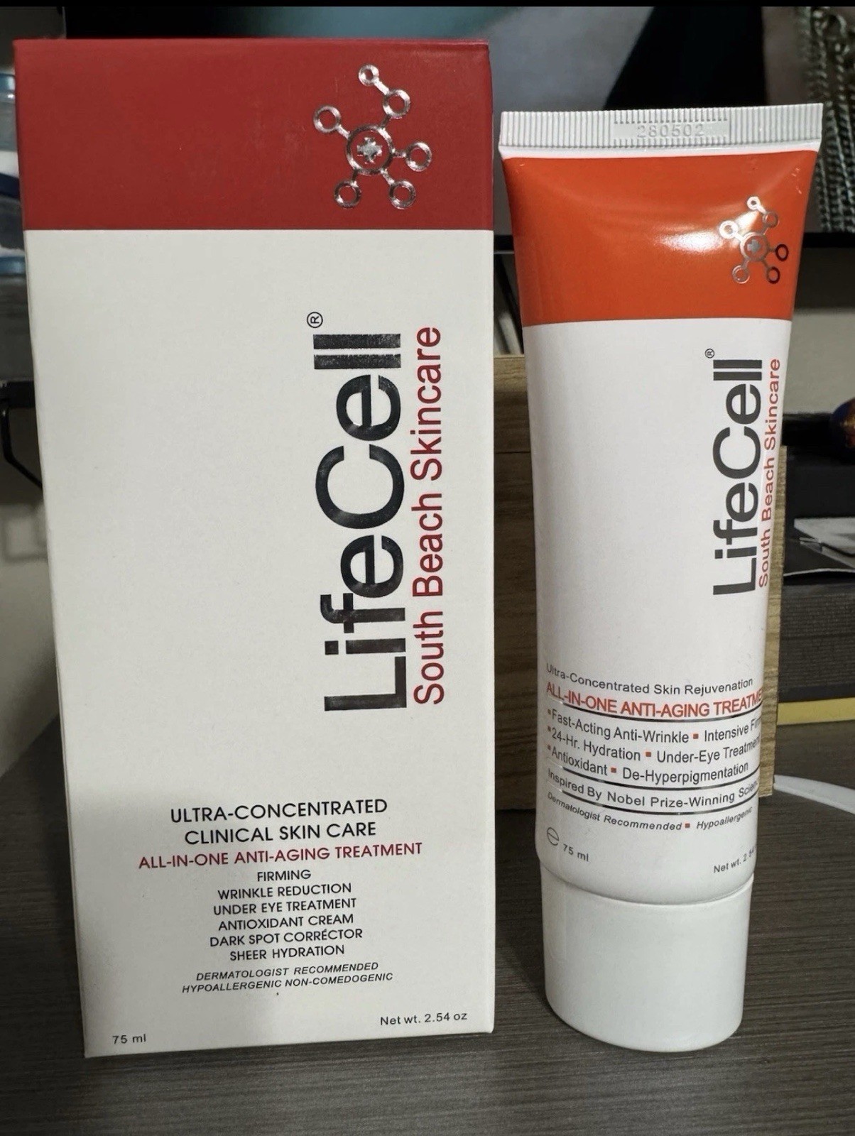 Live-Cell South Beach Skincare All In One Anti-Aging Treatment - 2.54 oz
