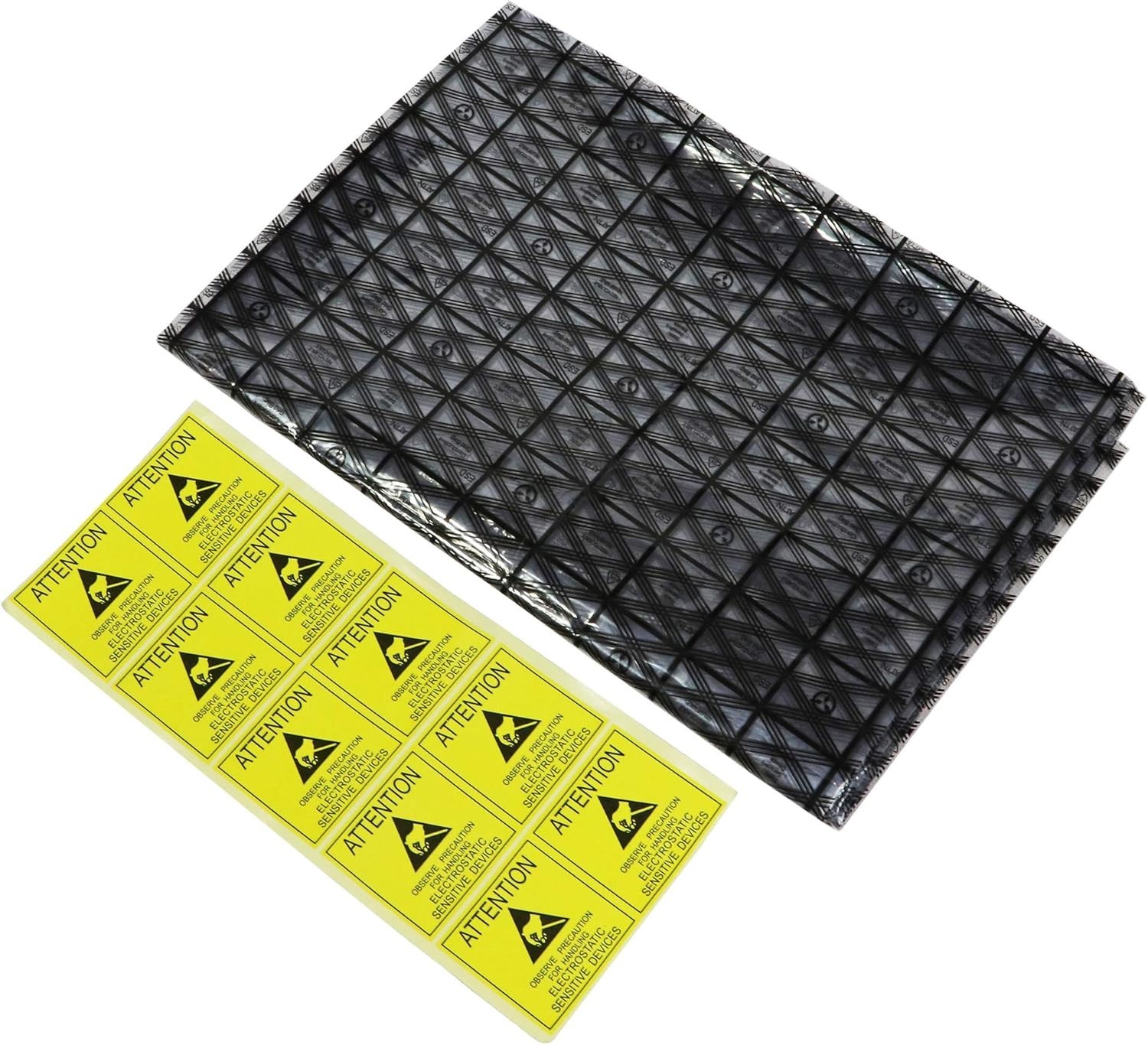 Durable ESD Shielding Antistatic Bags Set - 40 Assorted Sizes for Electronics