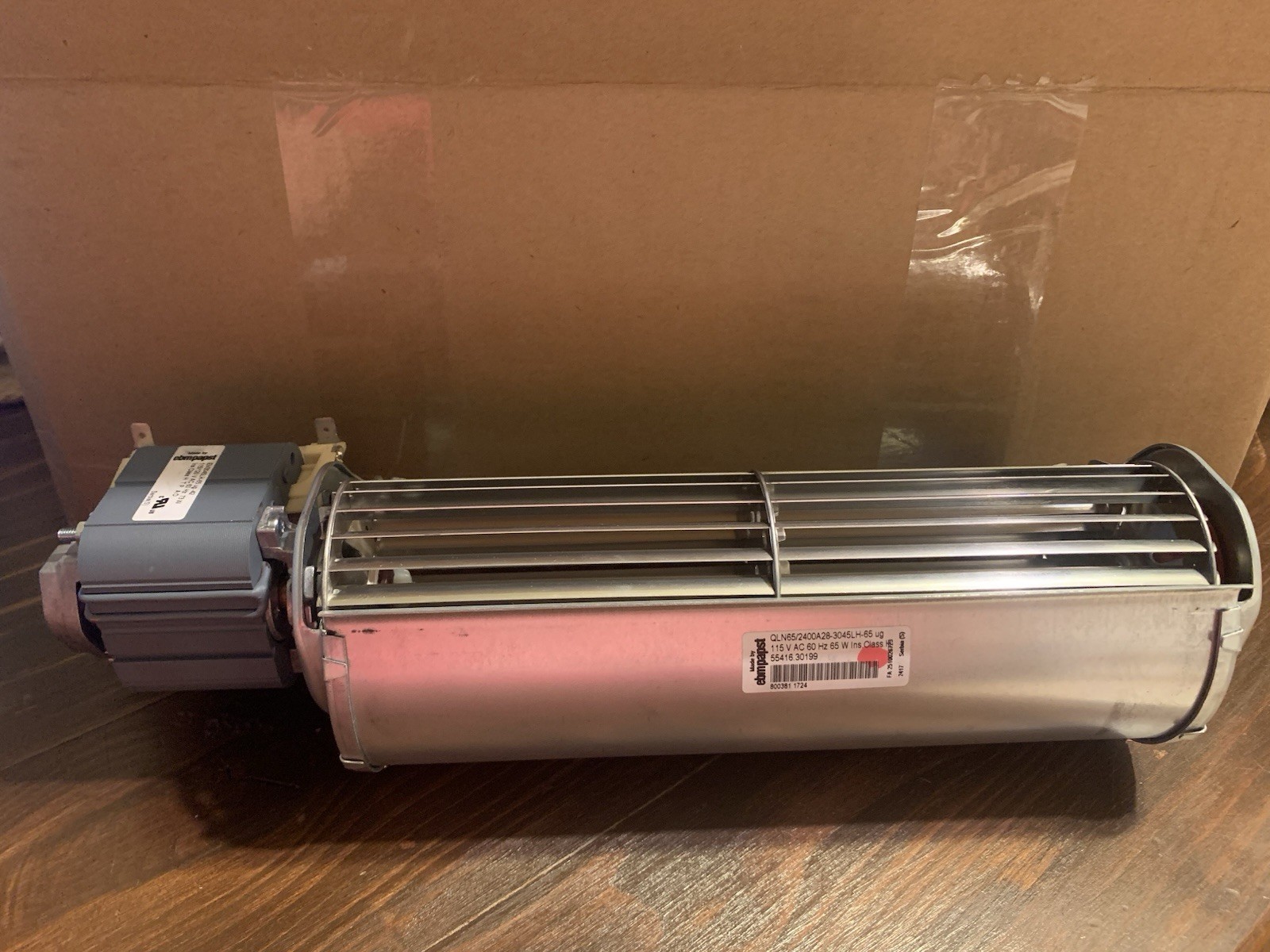 NEW (Open Box)  WOLF Oven Cooling Fan Part 815586