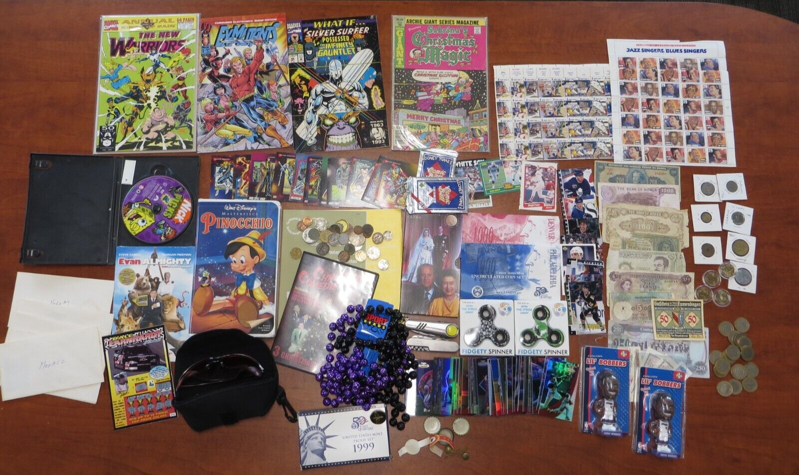 Massive Junk Drawer coin lot Proof set! HUNDREDS of items!! Lot 110